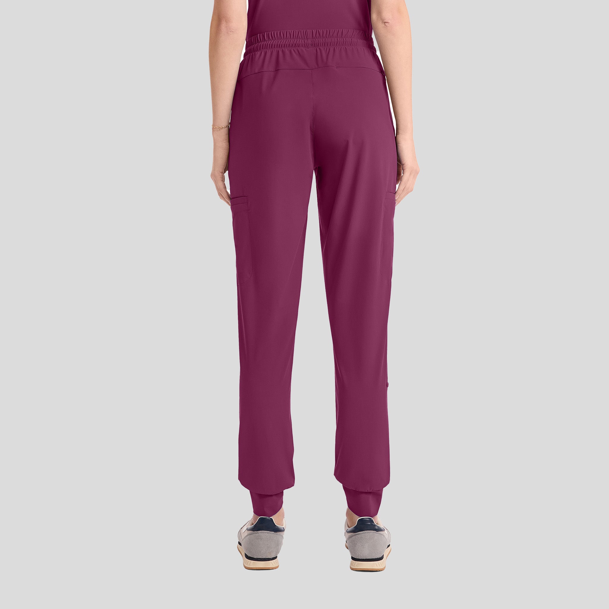 5-Pocket Jogger Pant | Wine
