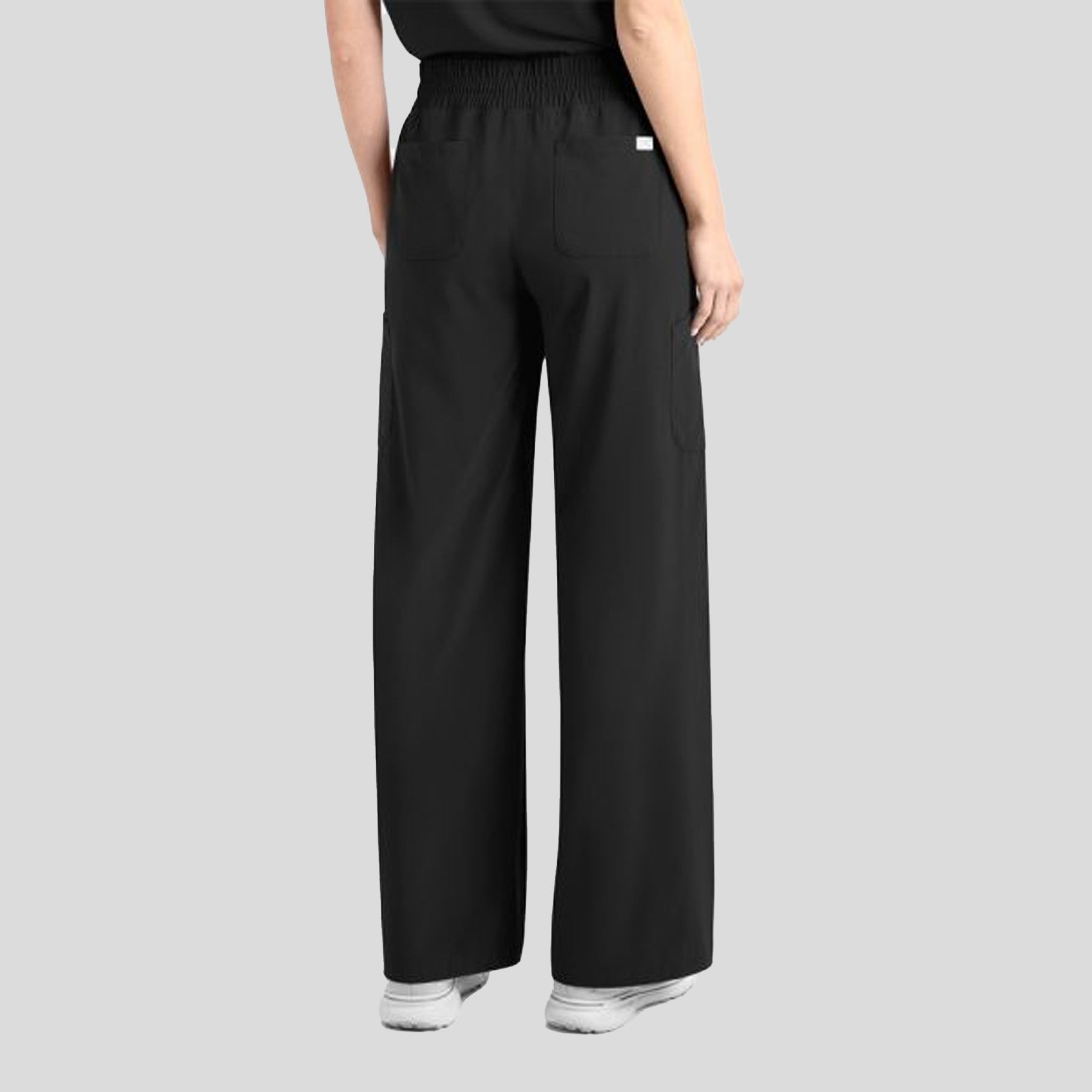 Womenโs Wide Leg Pant | Black