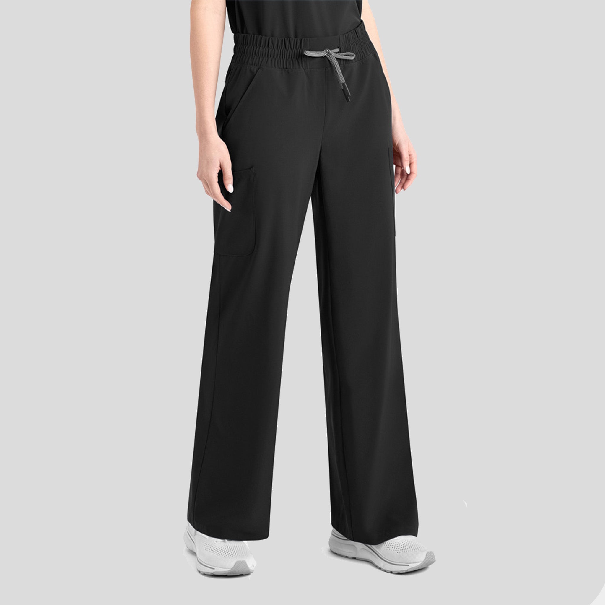 Womenโs Wide Leg Pant | Black