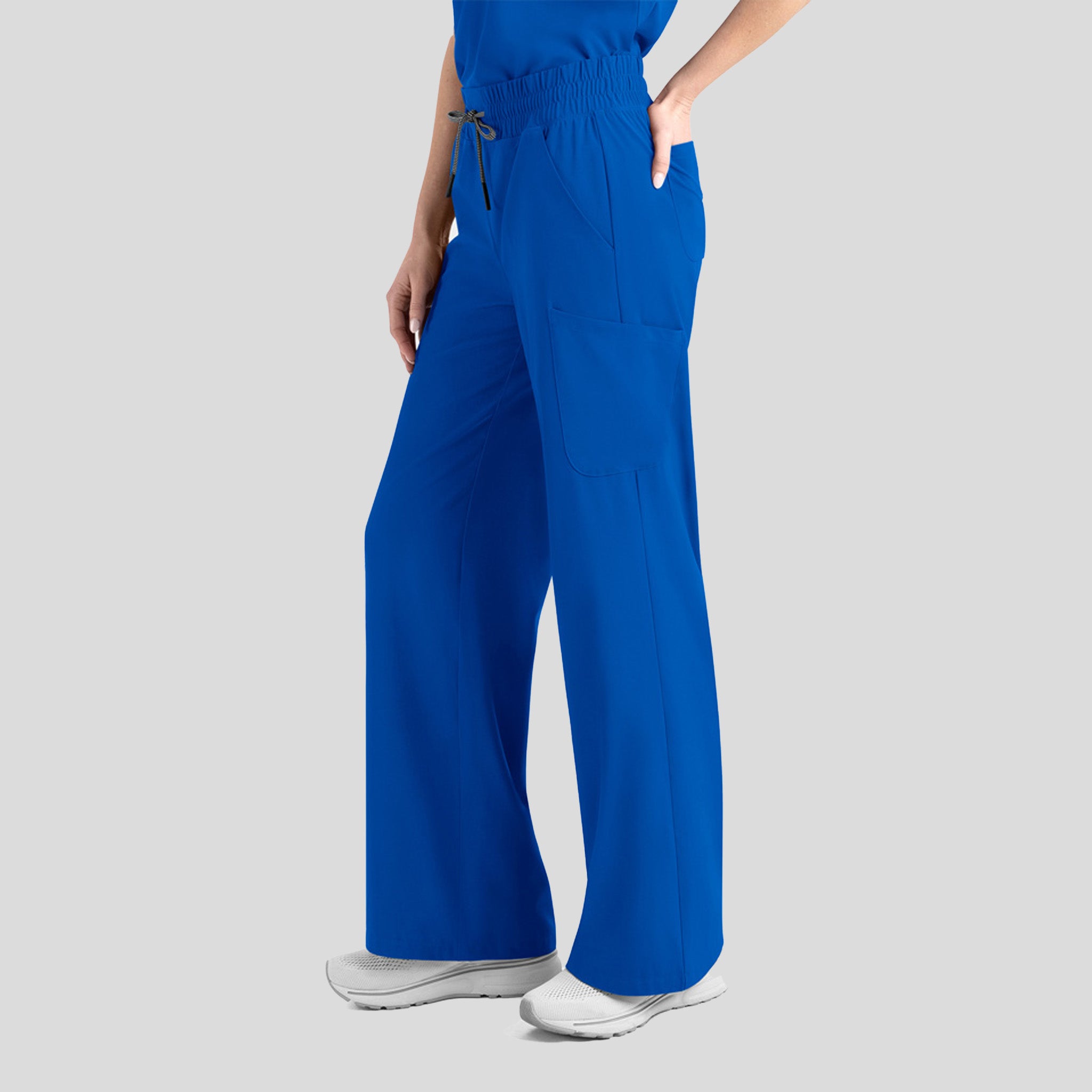 Womenโs Wide Leg Pant | Royal