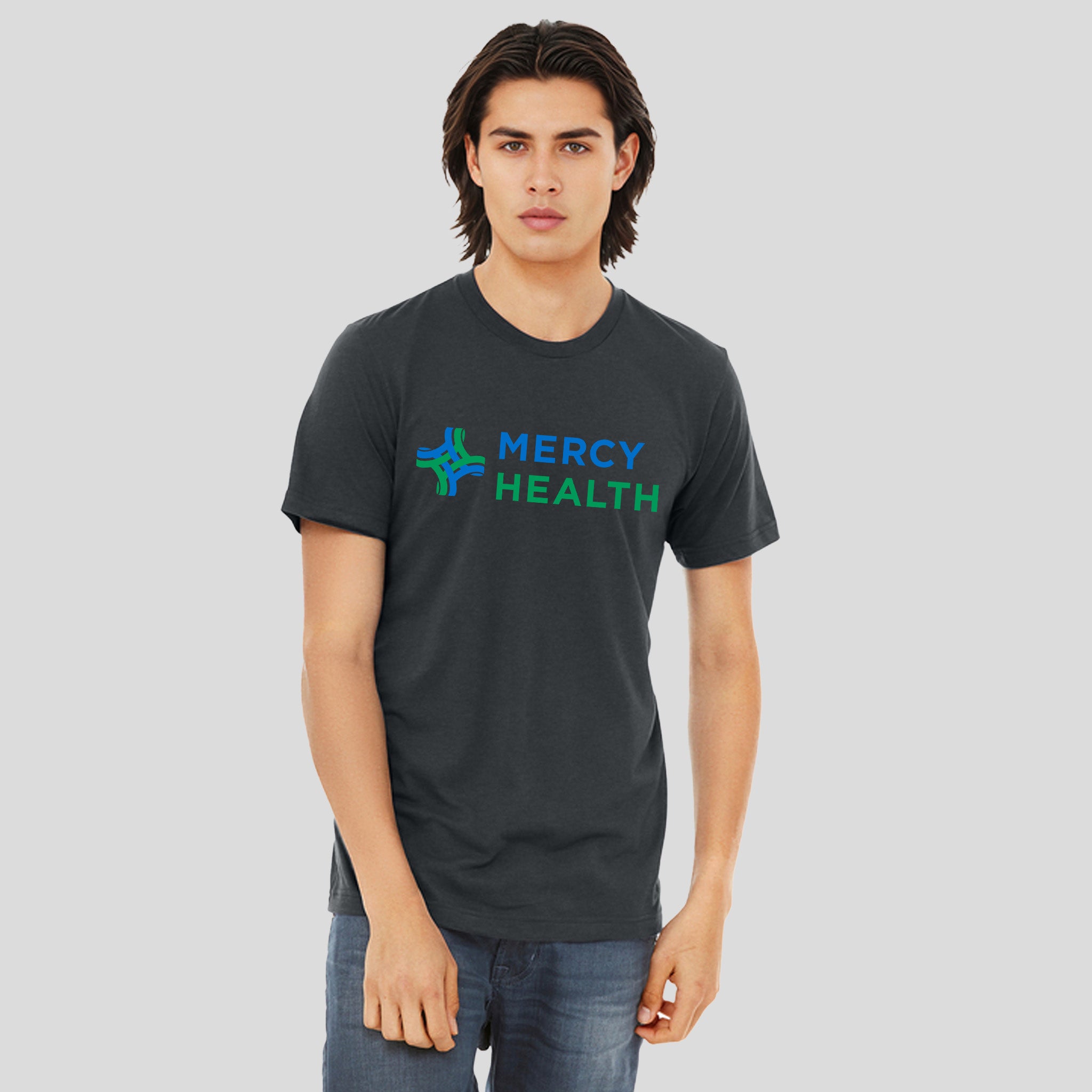 Mercy Health Unisex Short Sleeve Tee | Storm Triblend
