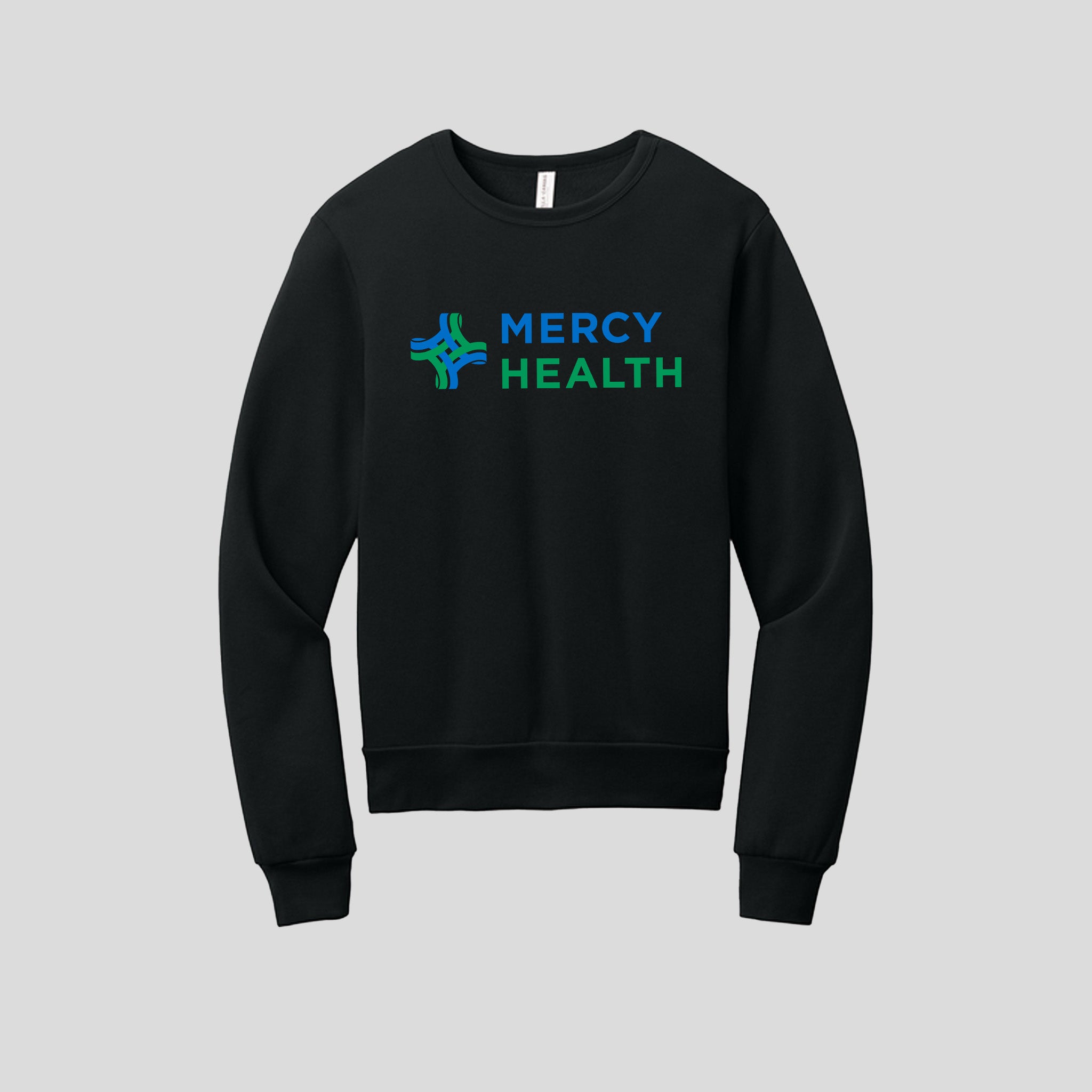 Mercy Health Unisex Crewneck Sweatshirt | Black