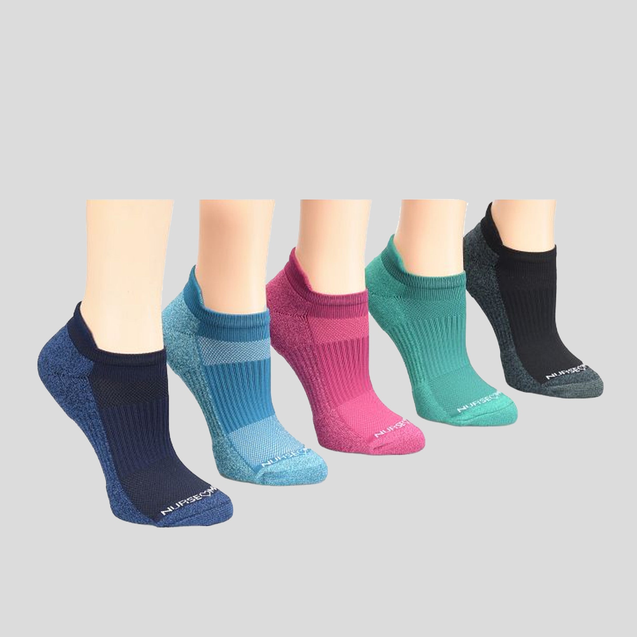 Performance Anklets - 5 Pack | Rich Jewel Hues