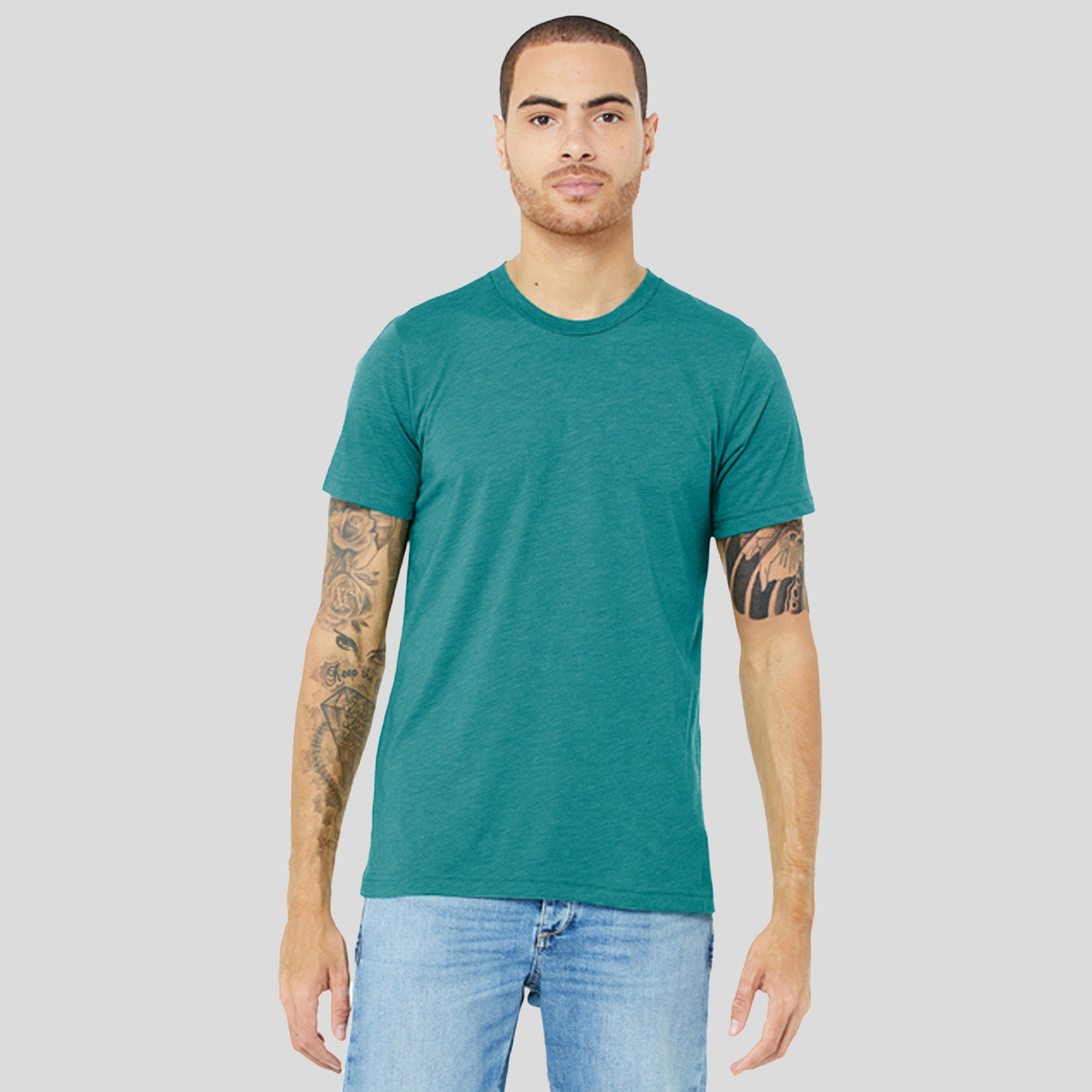 Unisex Triblend Short Sleeve Tee | Teal Triblend