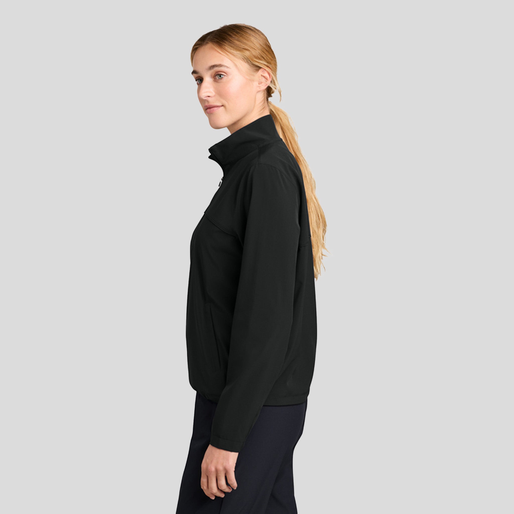 Women’s Repeat 1/2-Zip | Black