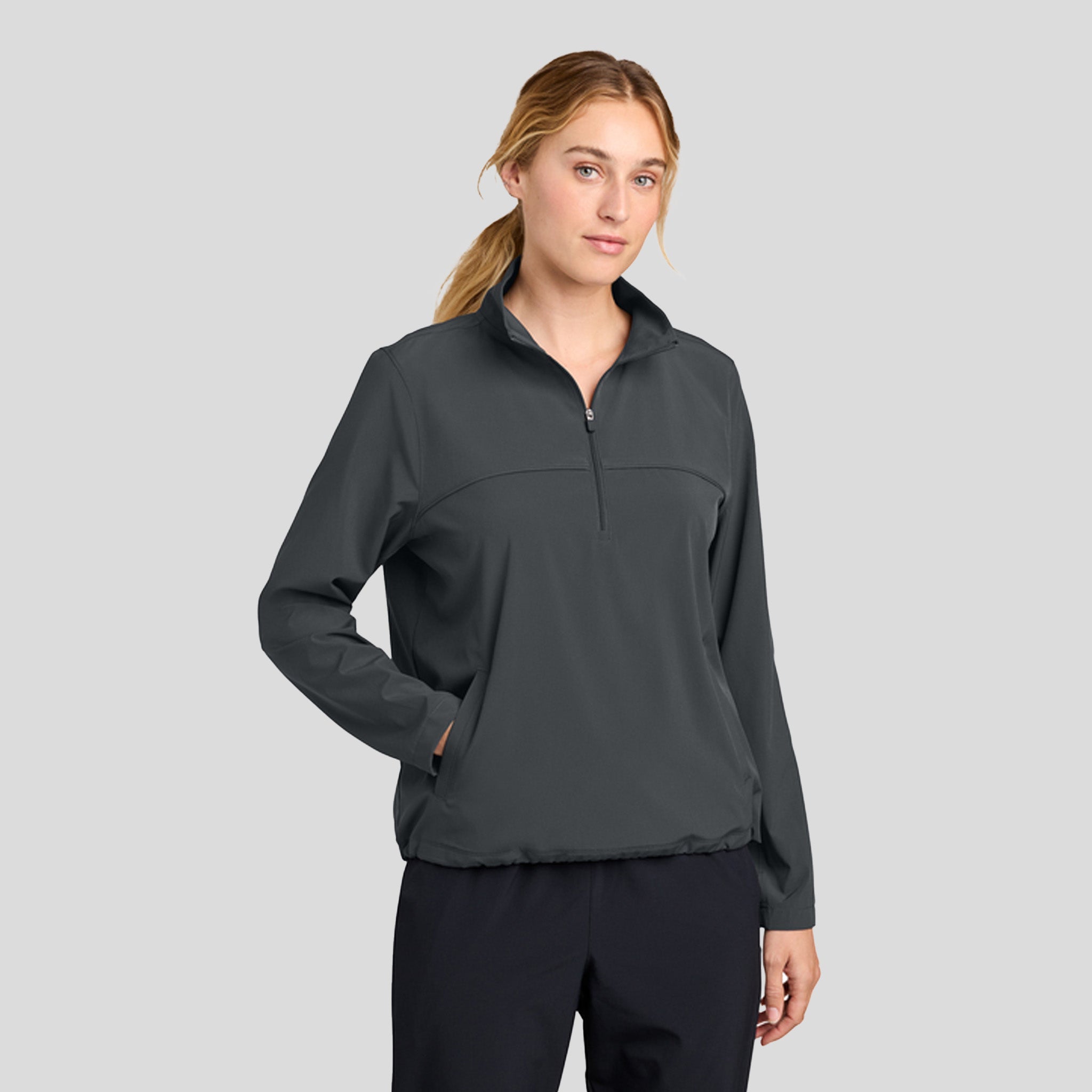 Women’s Repeat 1/2-Zip | Iron Grey