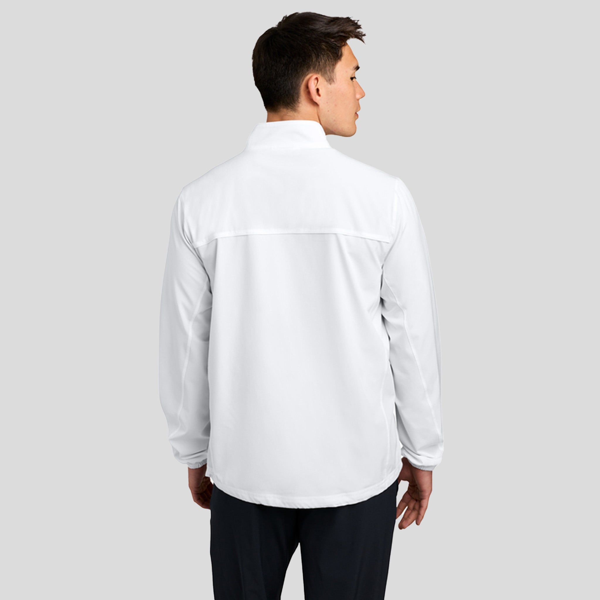 Men's Repeat 1/2-Zip | White