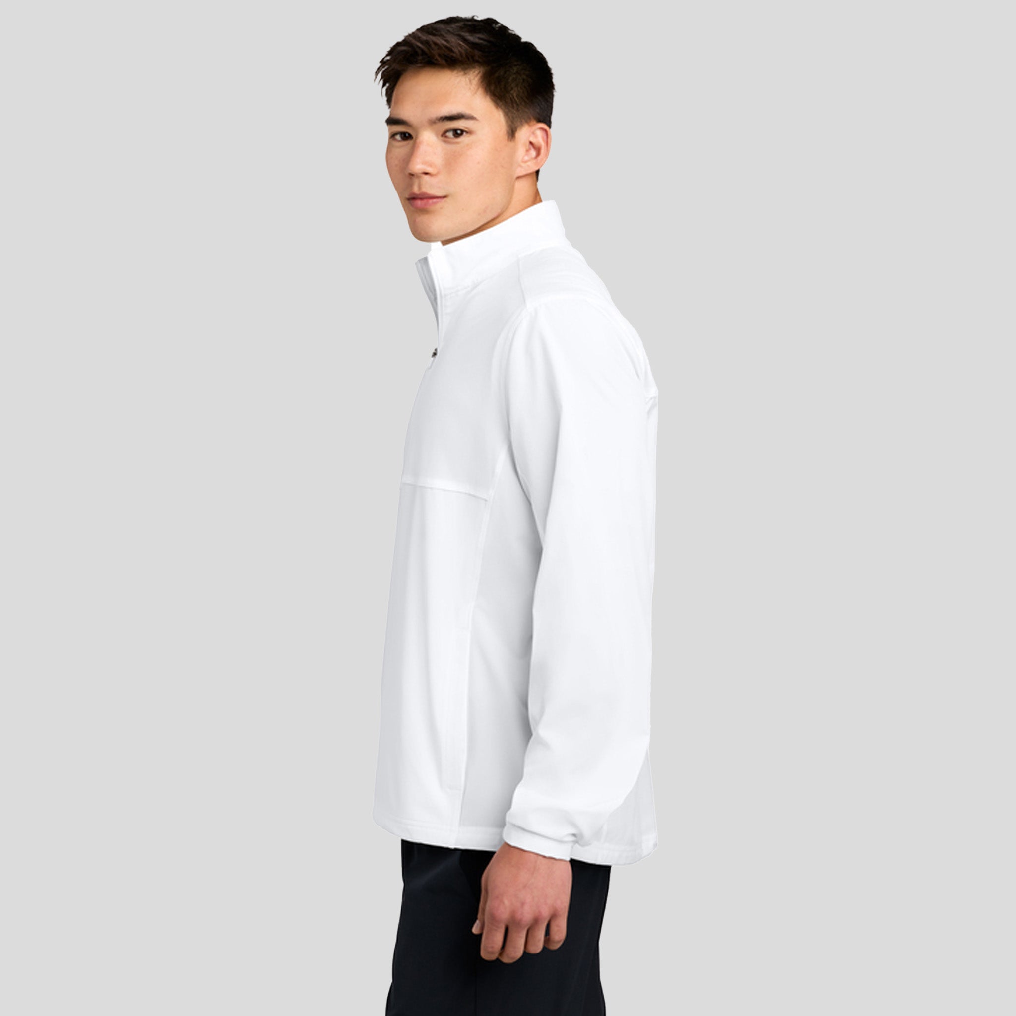 Men's Repeat 1/2-Zip | White