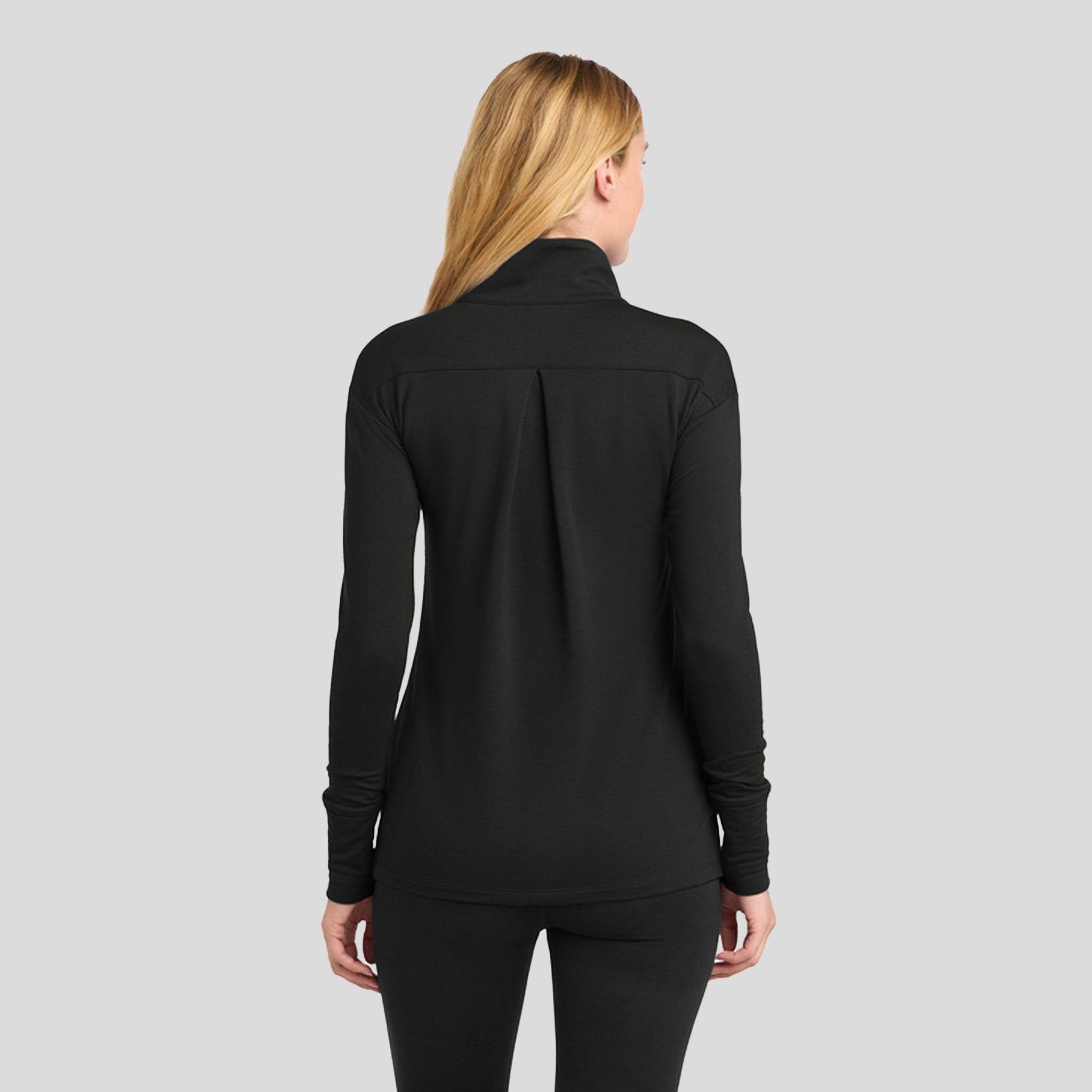 Women's Sport-Wickยฎ Flex Fleece 1/4-Zip | Black