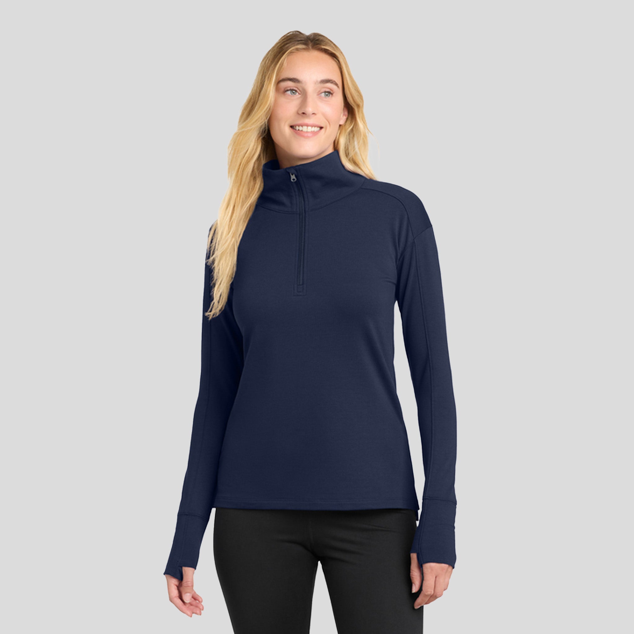 Women's Sport-Wickยฎ Flex Fleece 1/4-Zip | True Navy