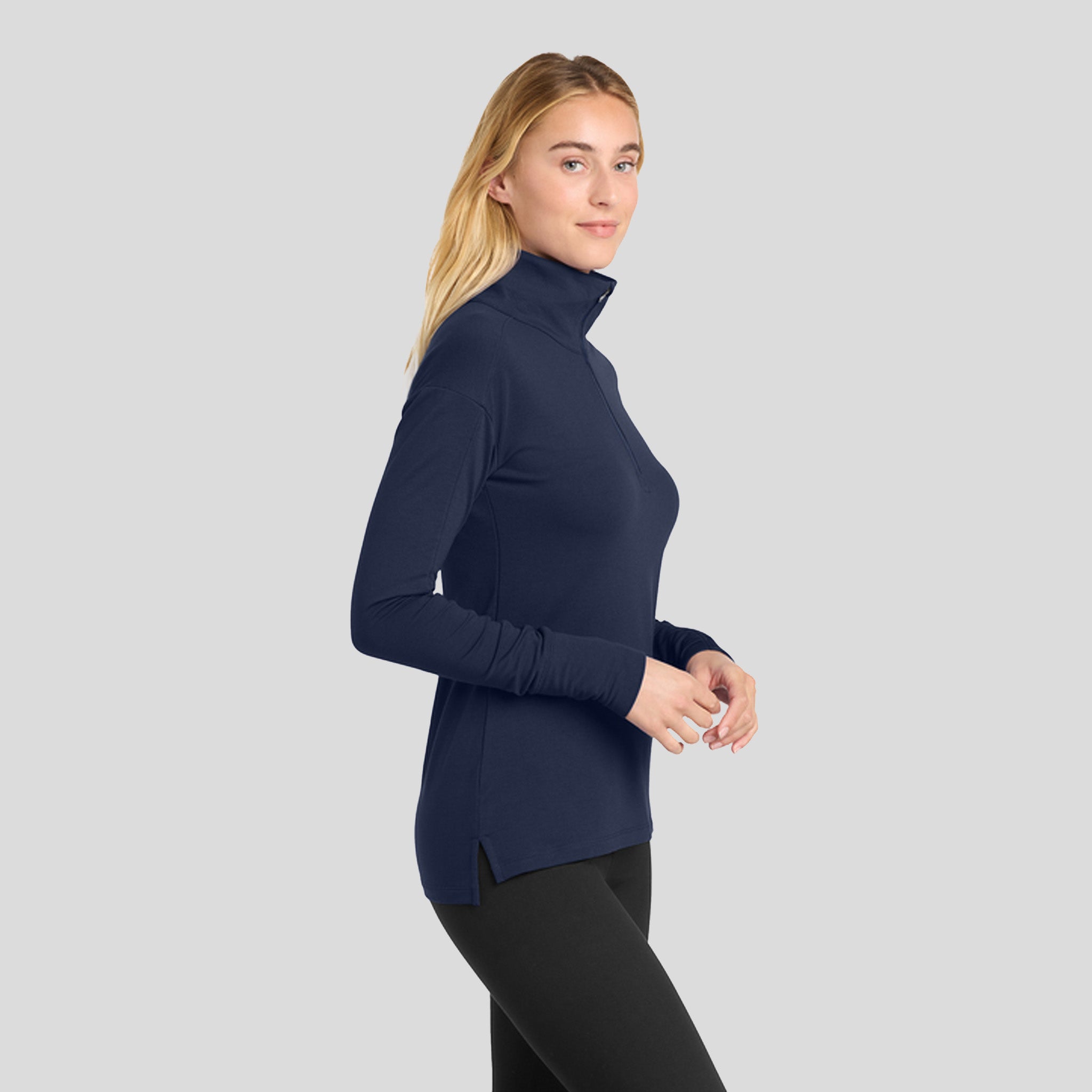 Women's Sport-Wickยฎ Flex Fleece 1/4-Zip | True Navy