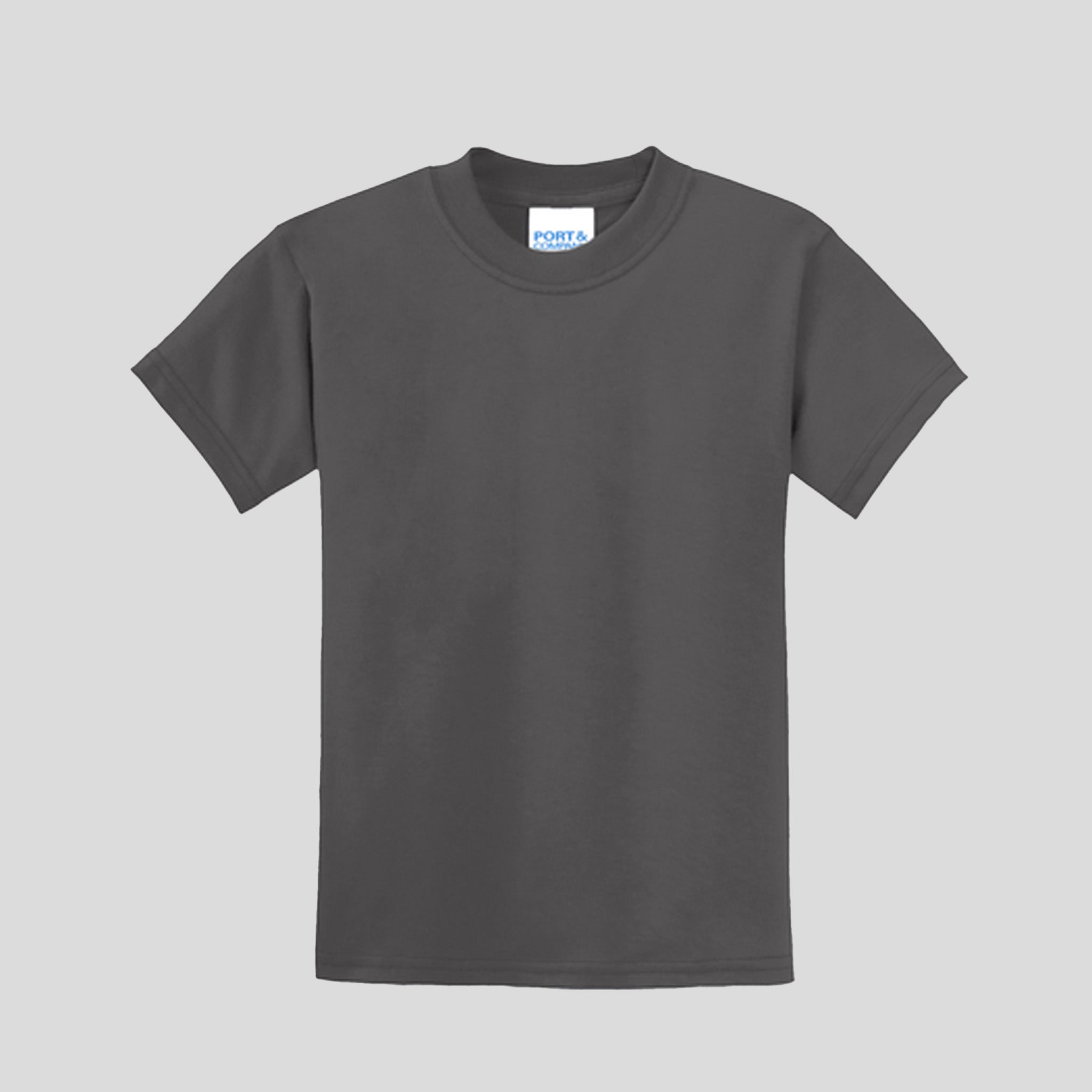 Youth Core Blend Tee | Charcoal