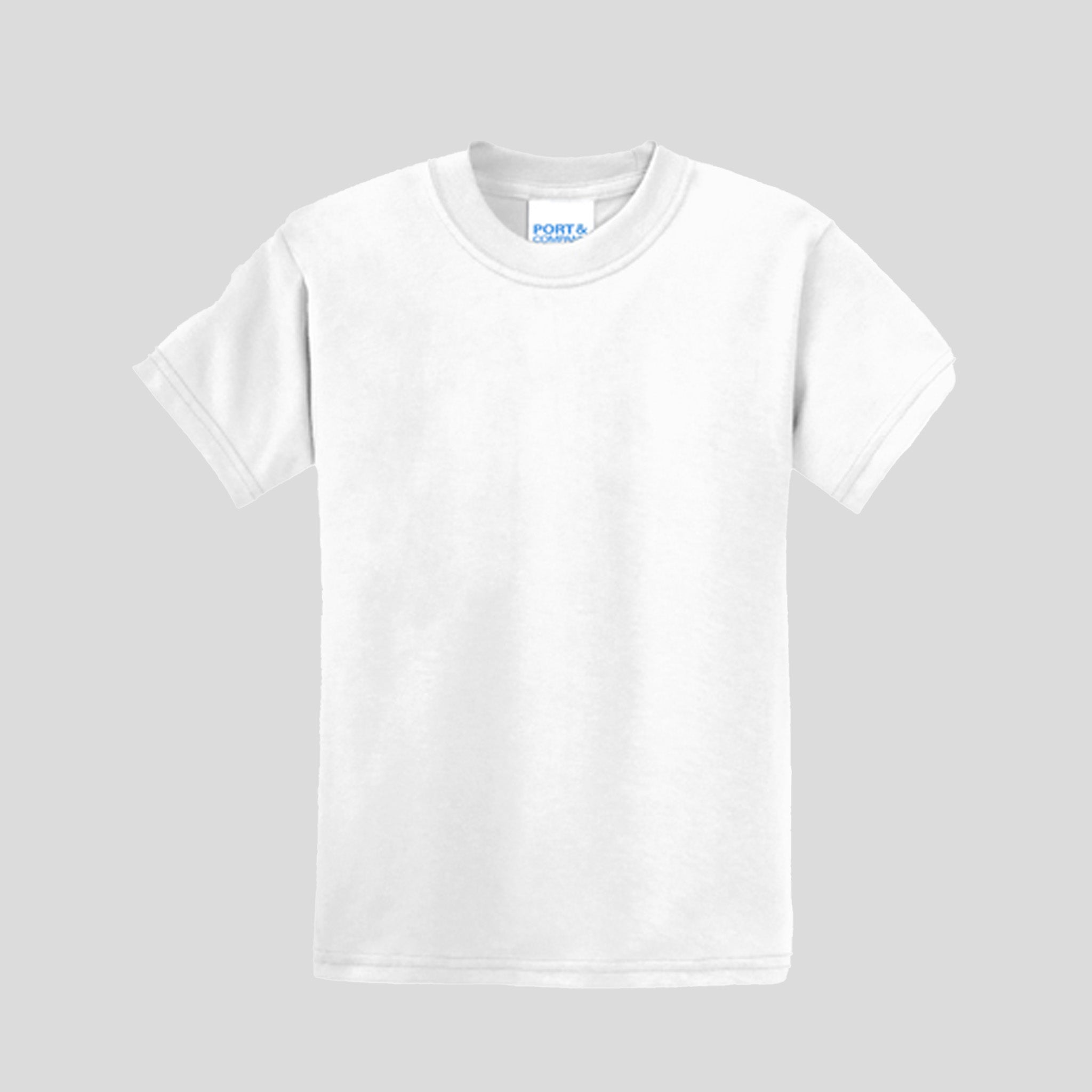 Youth Core Blend Tee | White