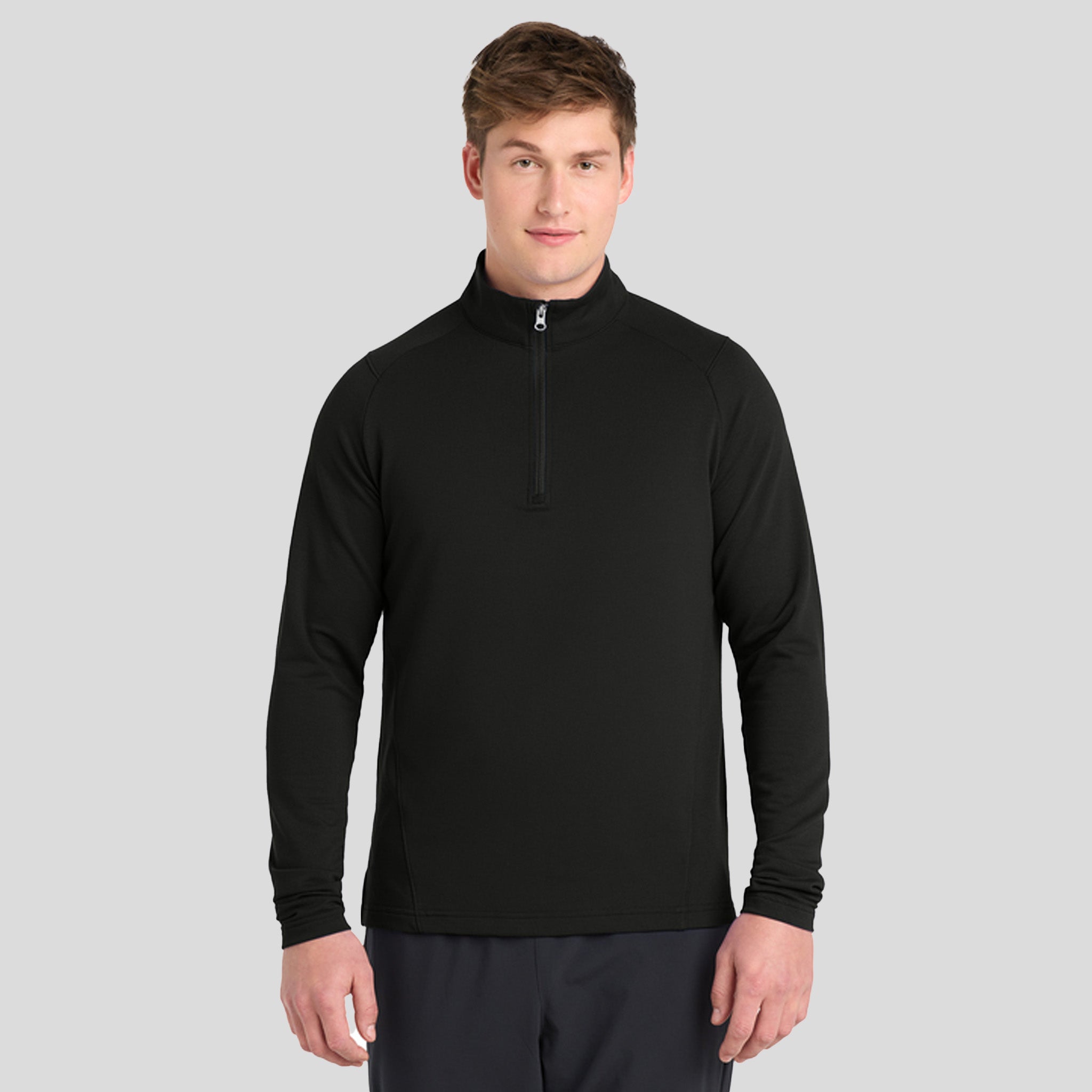 Men's Sport-Wickยฎ Flex Fleece 1/4-Zip | Black