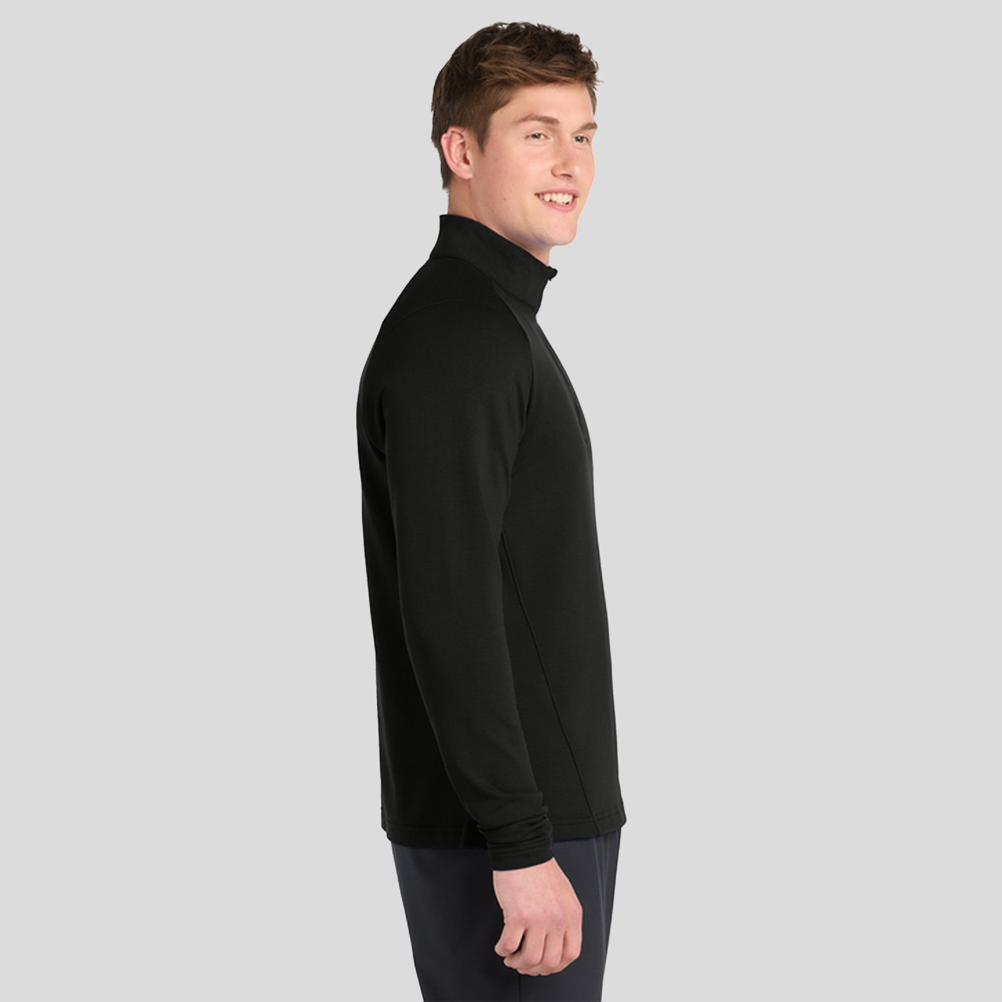 Men's Sport-Wickยฎ Flex Fleece 1/4-Zip | Black