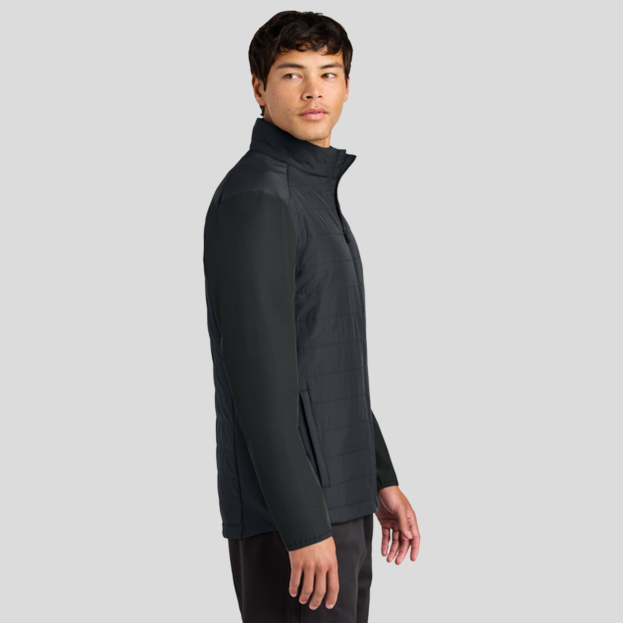 Men's Teknical Hybrid Jacket | Black