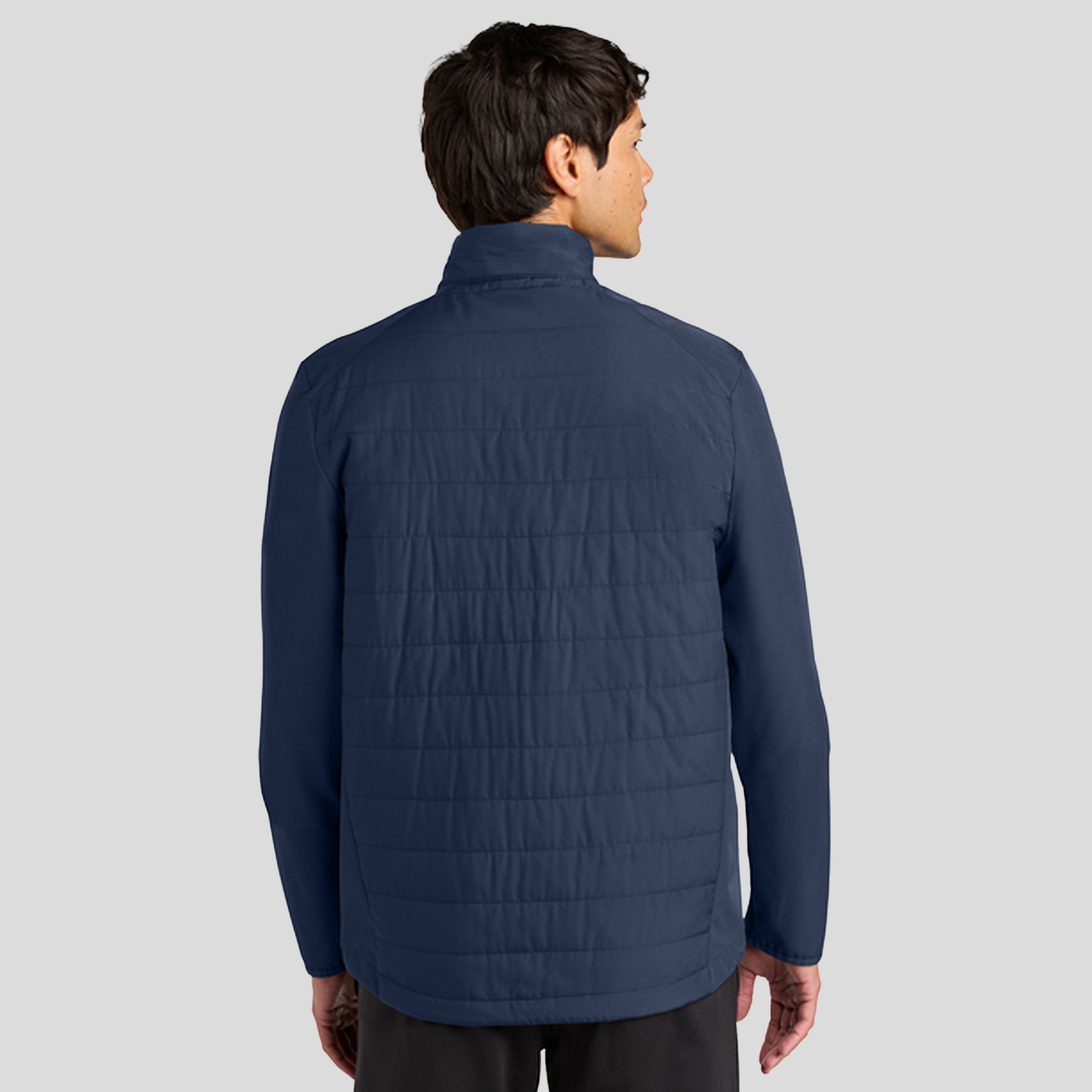 Men's Teknical Hybrid Jacket | True Navy