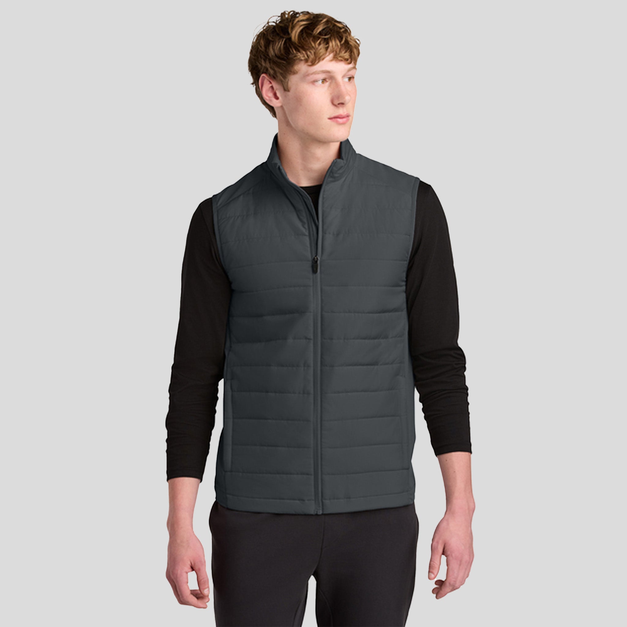 Men's Teknical Hybrid Vest | Iron Grey