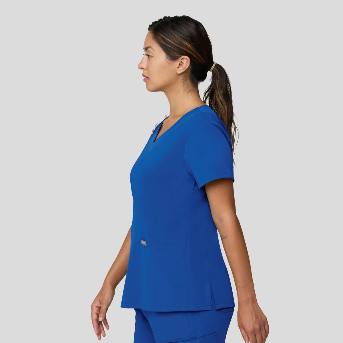 Tempo Women's V-Neck Top | Royal