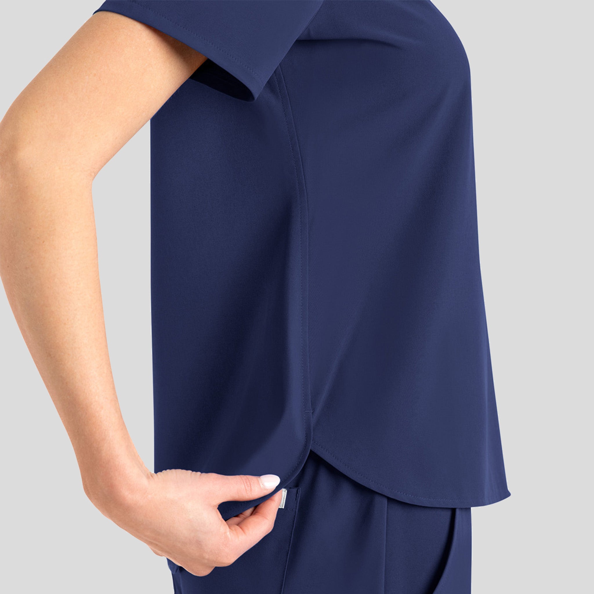 Women’s Round Neck Top | Navy