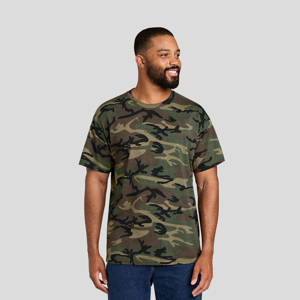 Core Cotton Camo Tee | Military Camo