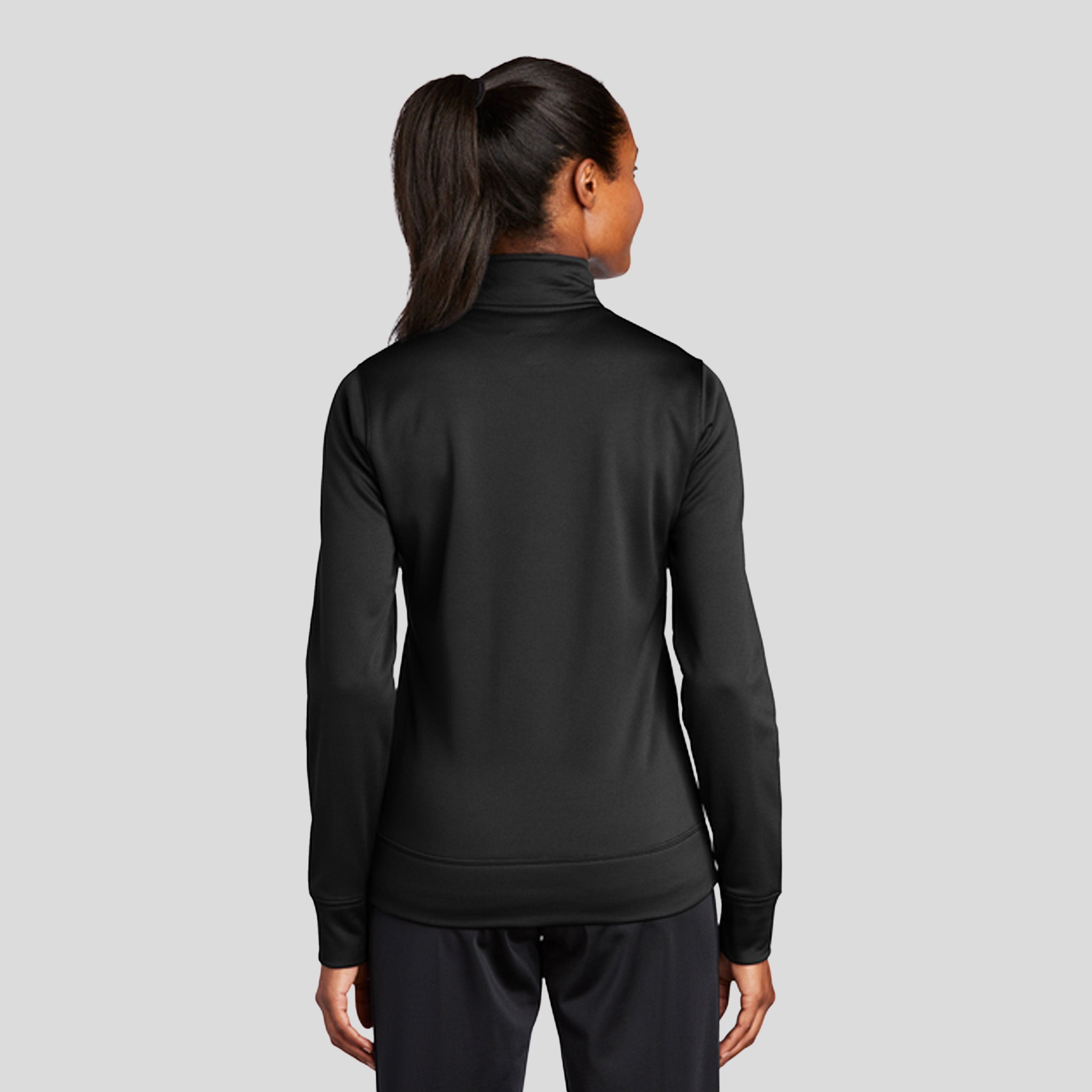 Women's Sport-Wick® Fleece Full-Zip Jacket | Black