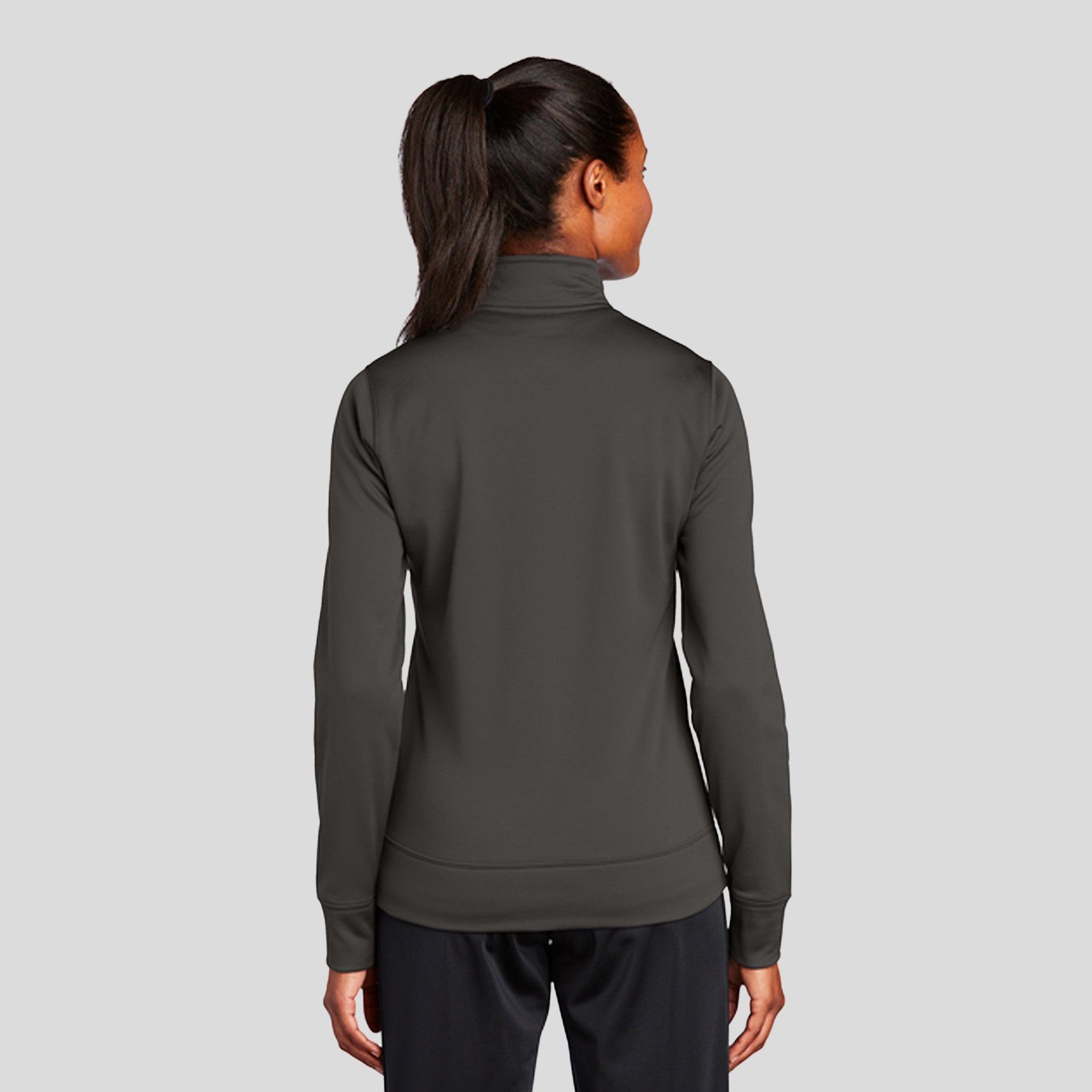 Women's Sport-Wick® Fleece Full-Zip Jacket | Iron Grey