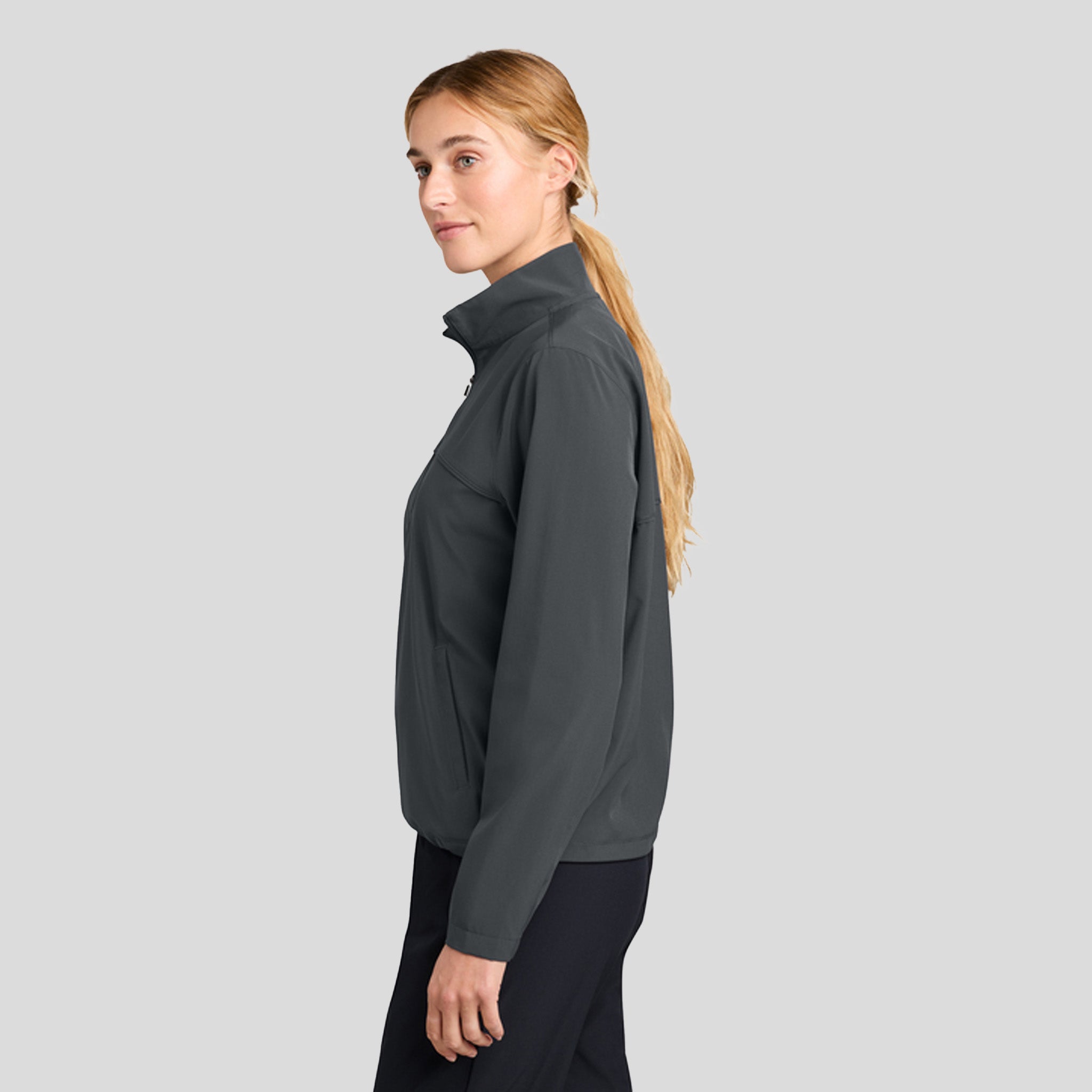 Women’s Repeat 1/2-Zip | Iron Grey