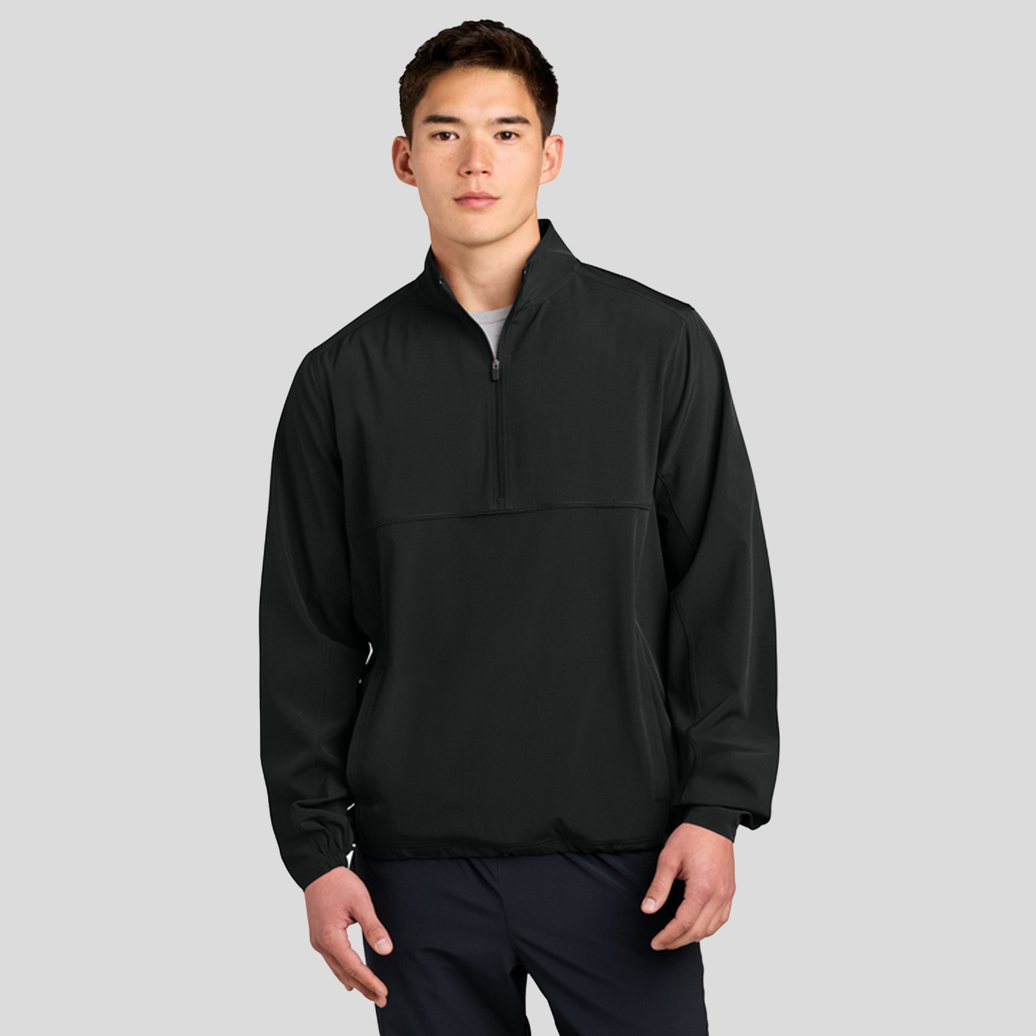Men's Repeat 1/2-Zip | Black