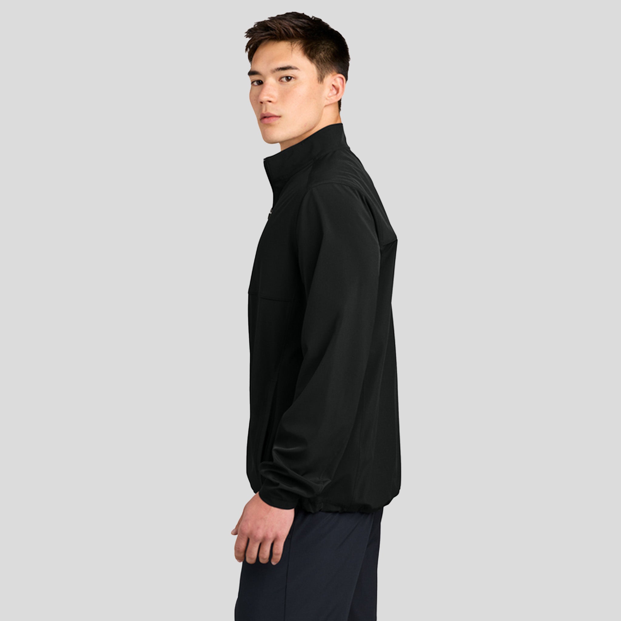 Men's Repeat 1/2-Zip | Black