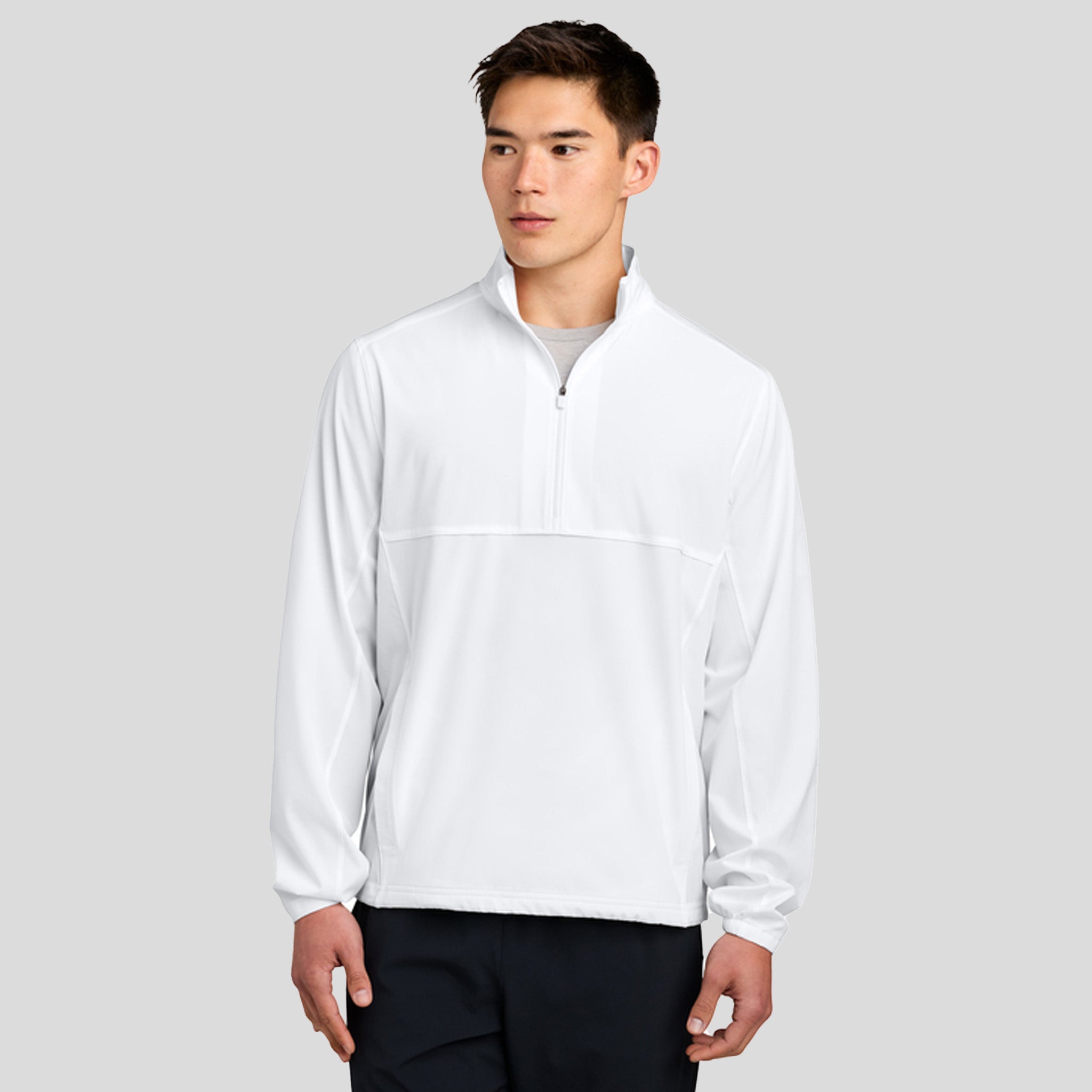 Men's Repeat 1/2-Zip | White