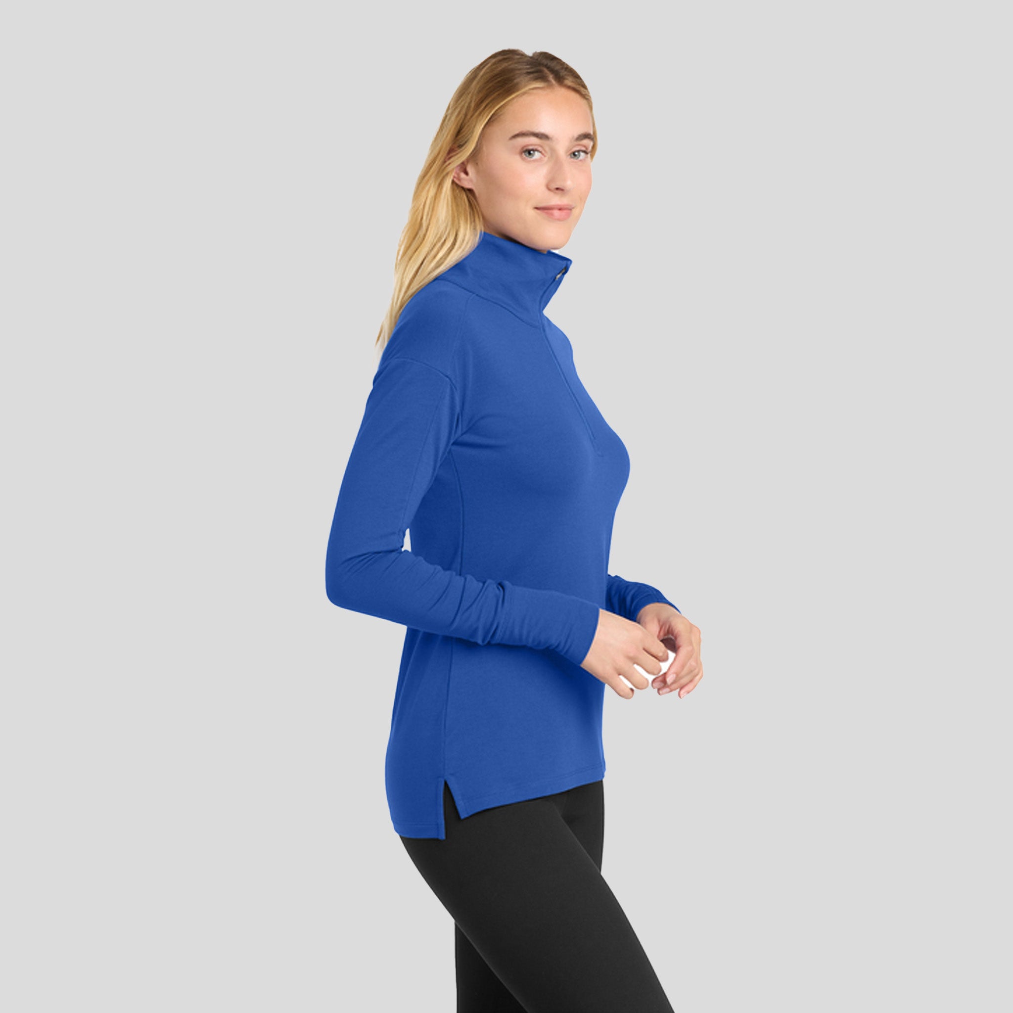 Women's Sport-Wick® Flex Fleece 1/4-Zip | True Royal