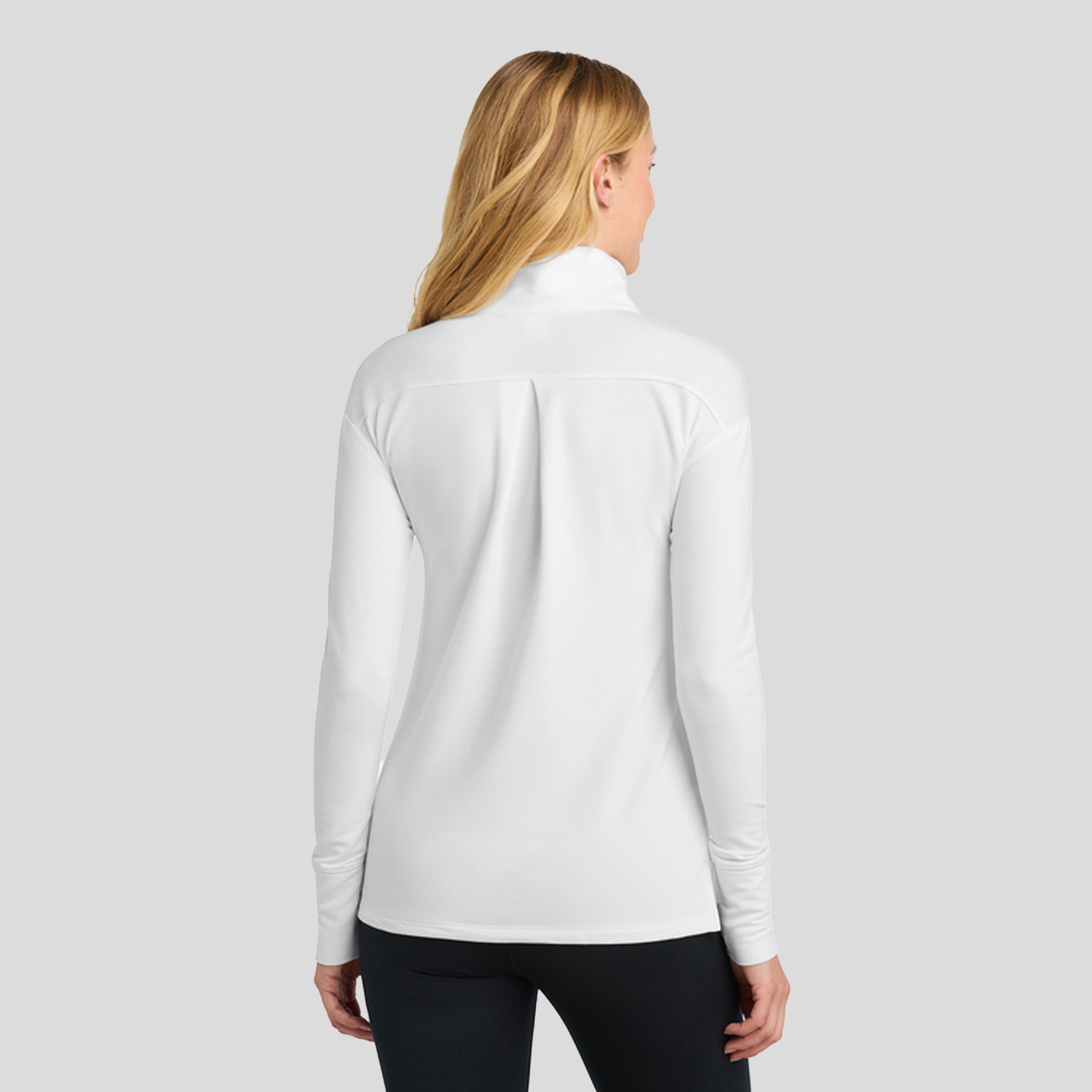 Women's Sport-Wick® Flex Fleece 1/4-Zip | White