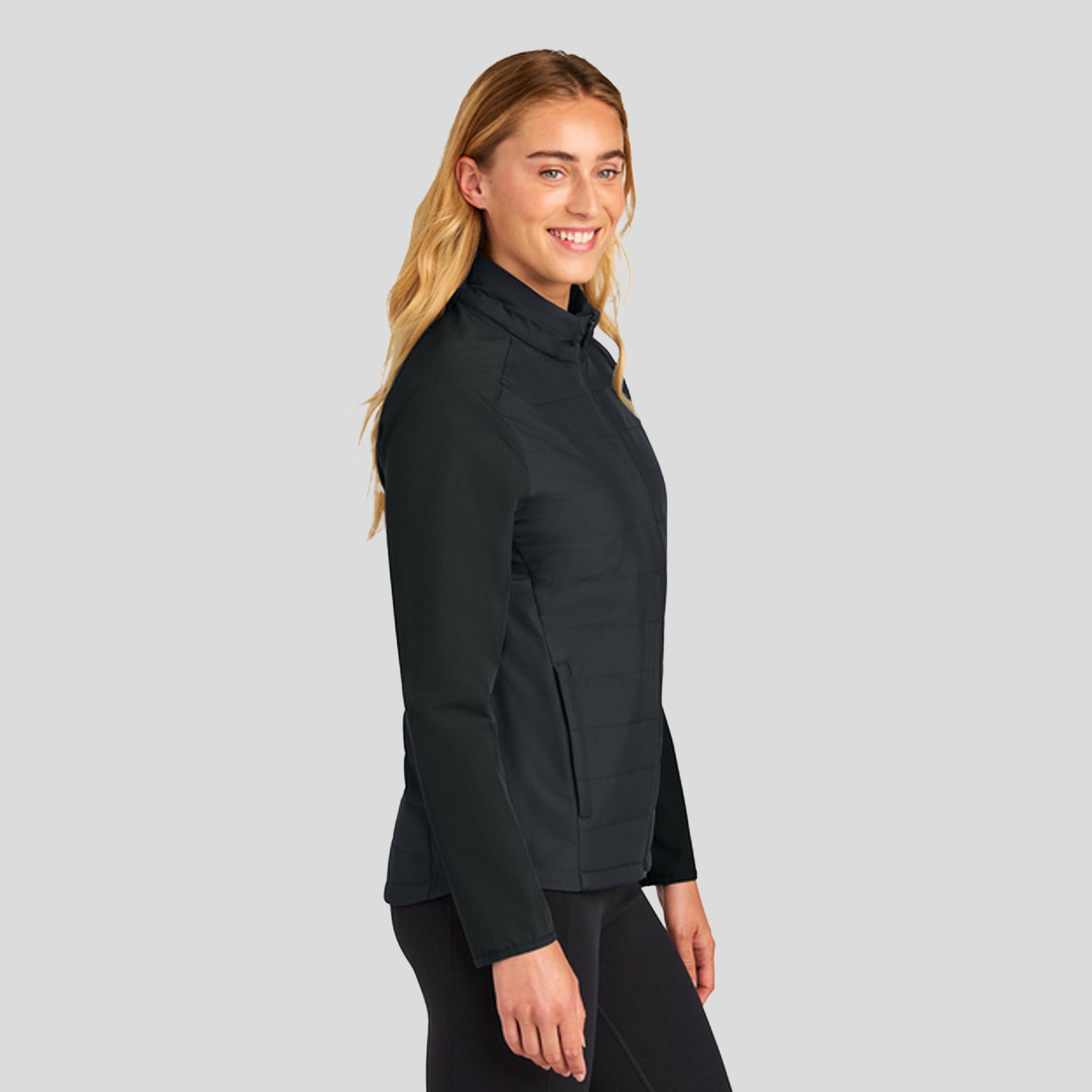 Women’s Teknical Hybrid Jacket | Black