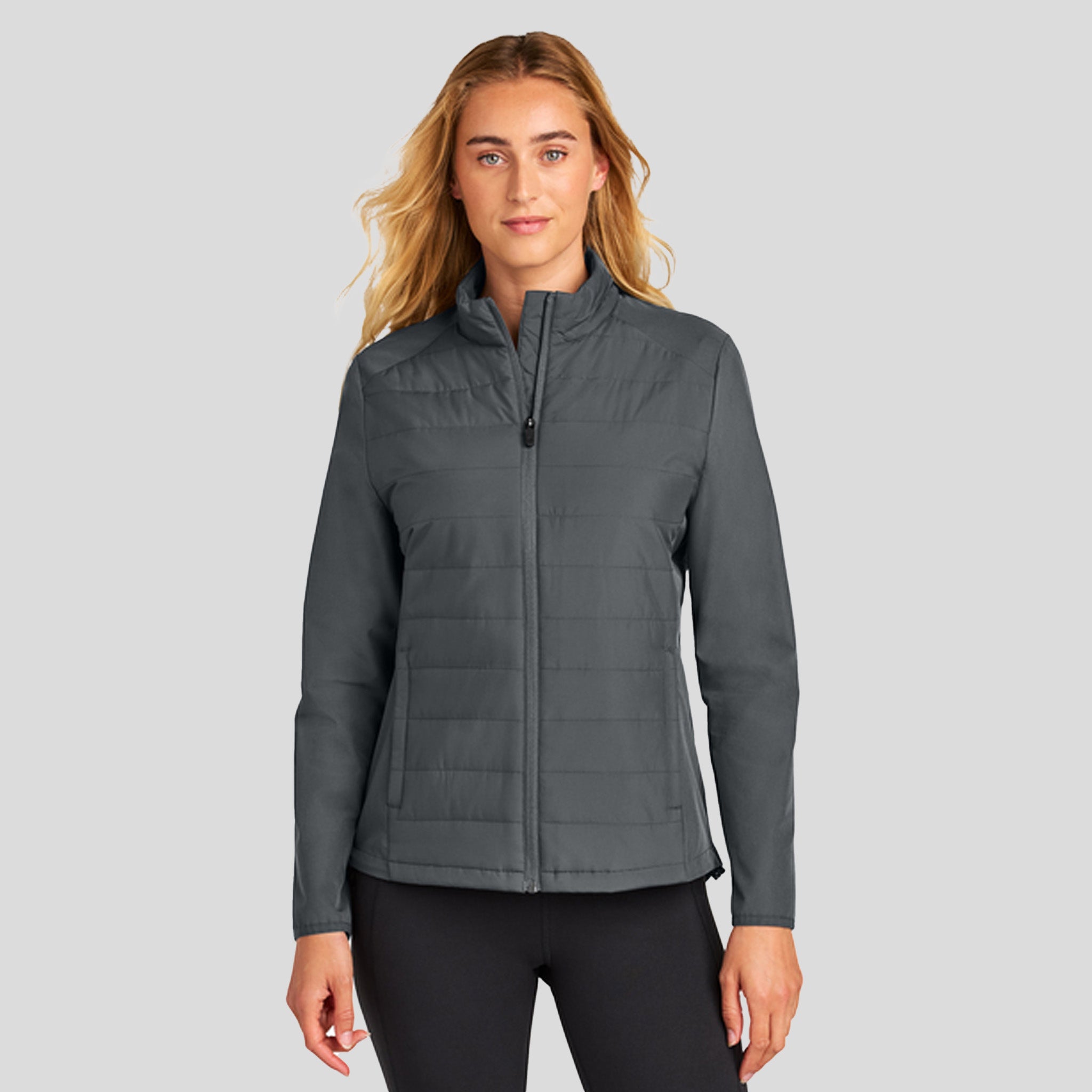 Women’s Teknical Hybrid Jacket | Iron Grey