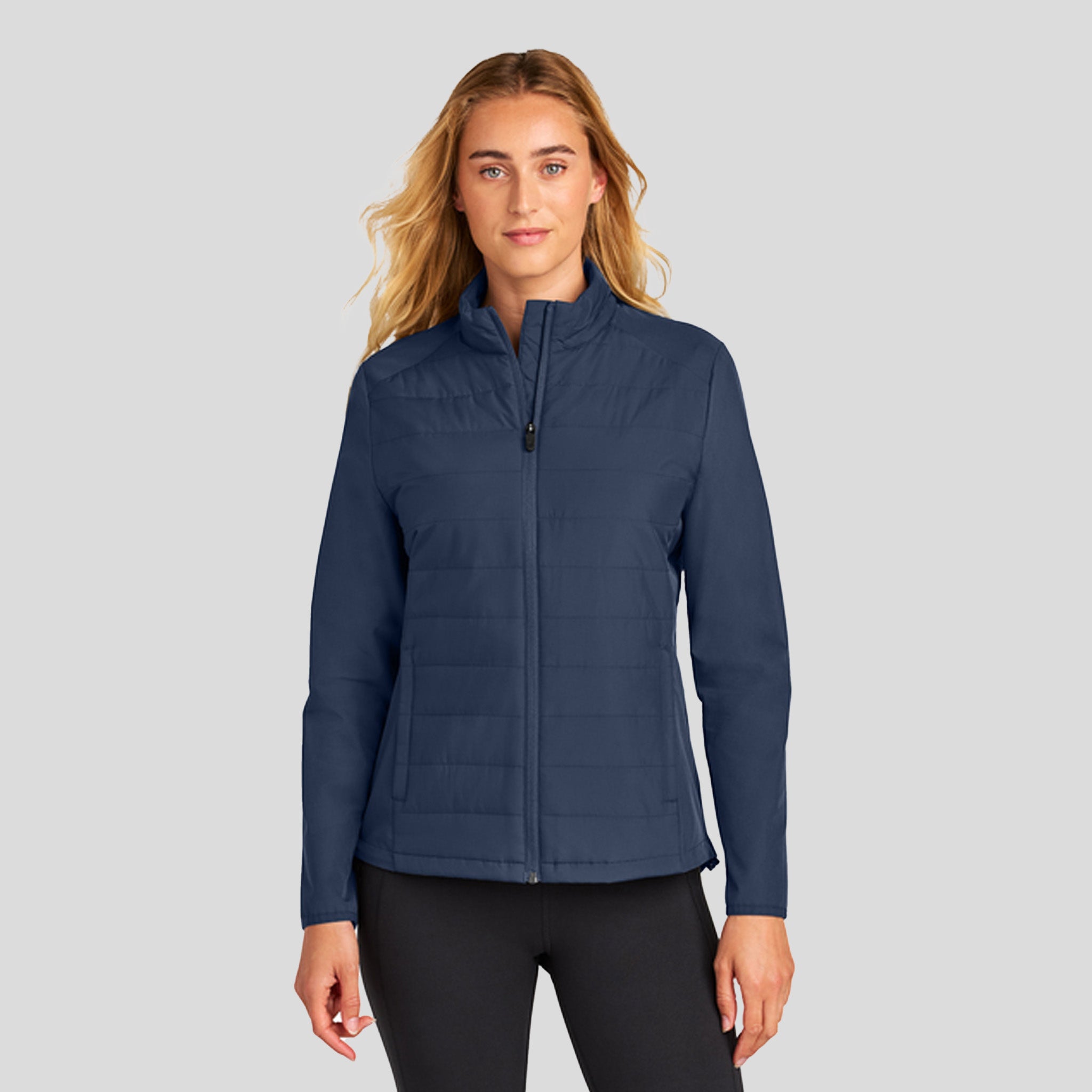 Women’s Teknical Hybrid Jacket | True Navy
