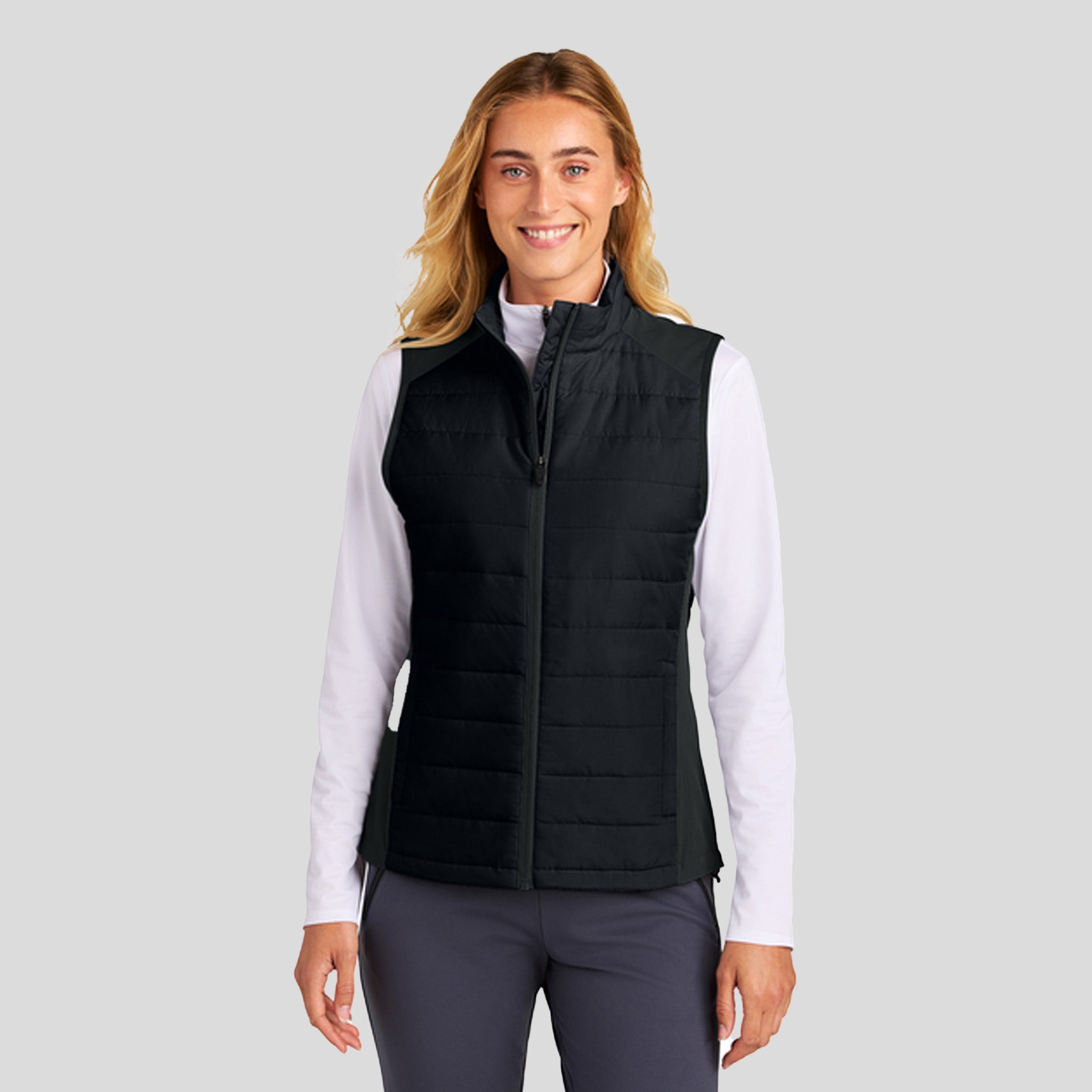 Women’s Teknical Hybrid Vest | Black