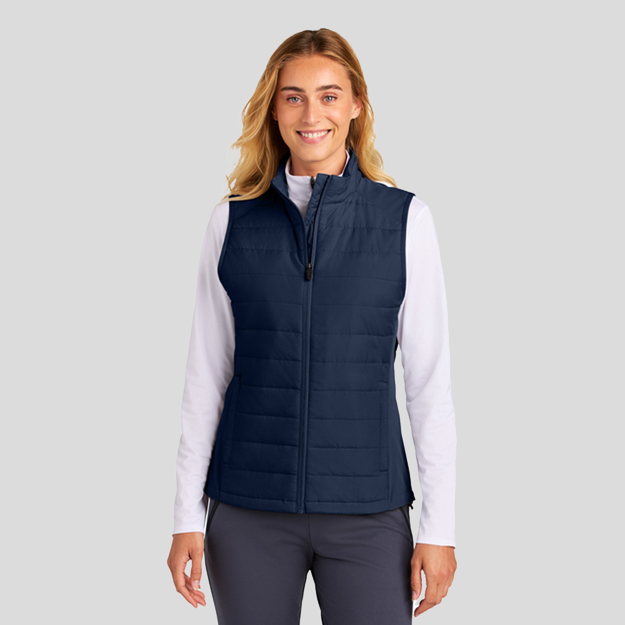 Women’s Teknical Hybrid Vest | True Navy