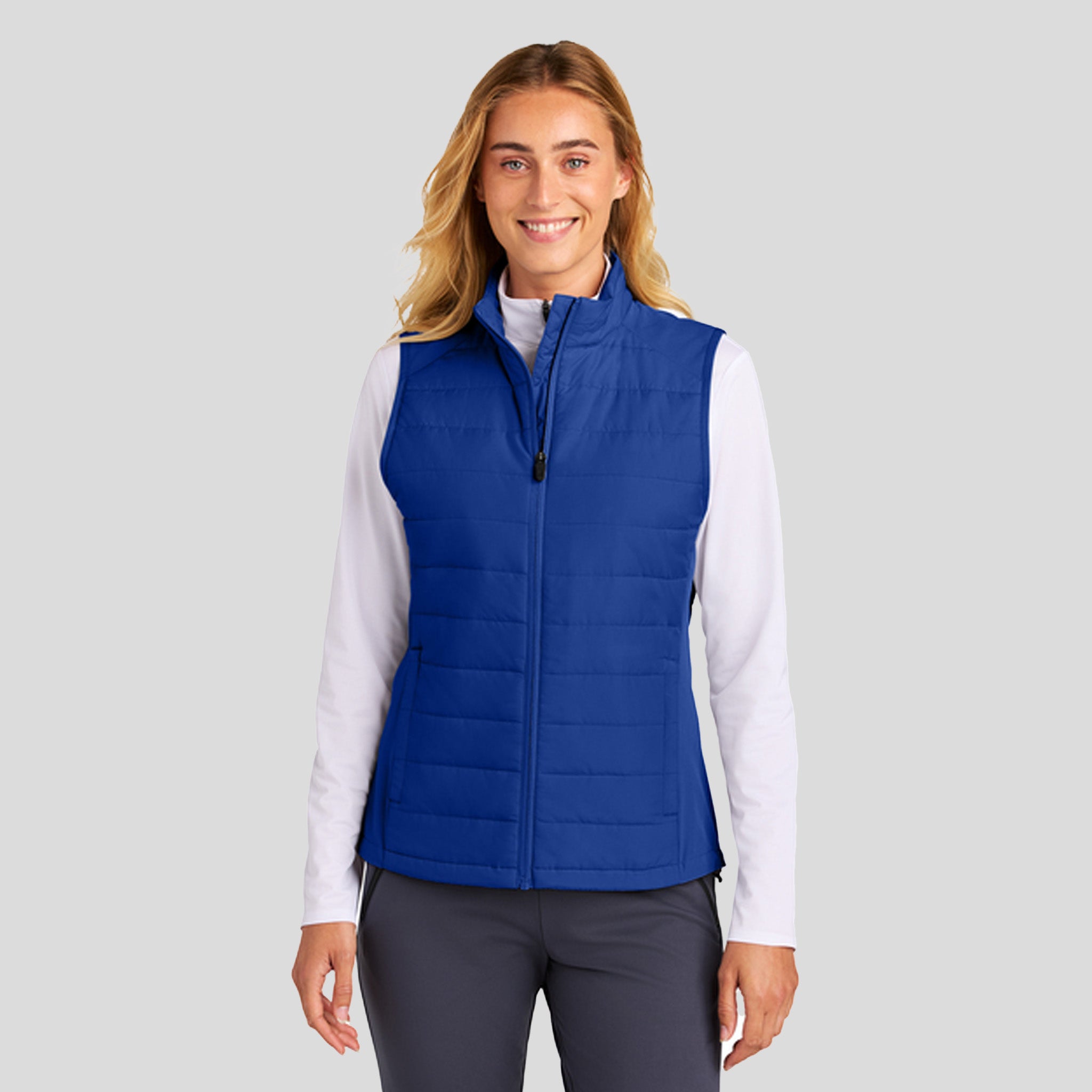 Women’s Teknical Hybrid Vest | True Royal