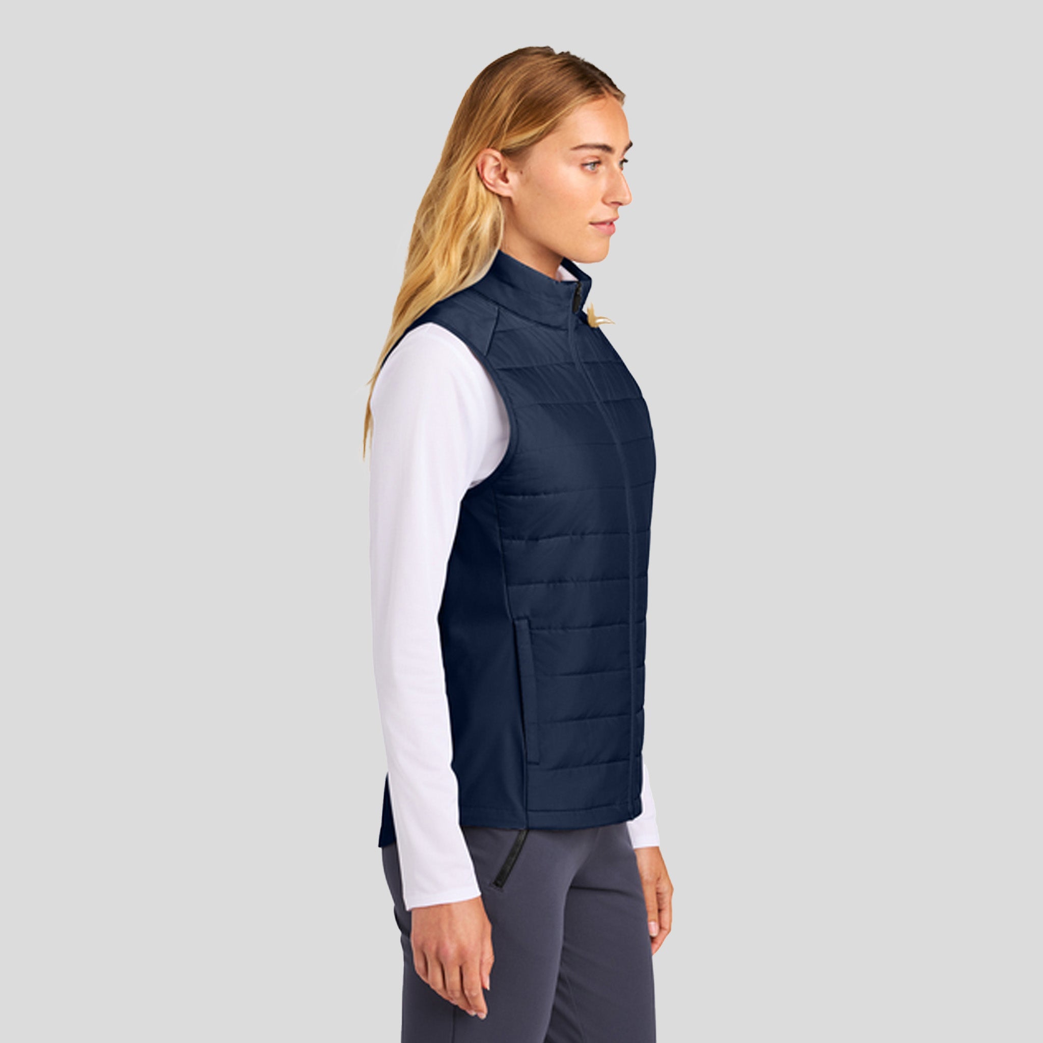 Women’s Teknical Hybrid Vest | True Navy