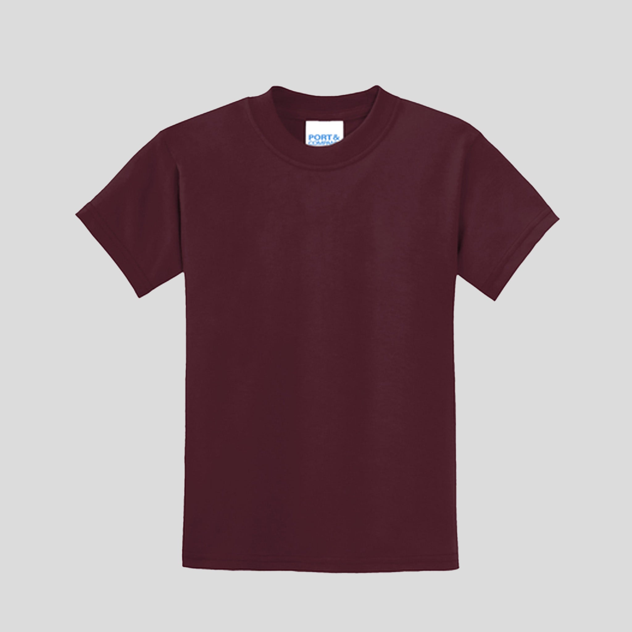 Youth Core Blend Tee | Athletic Maroon