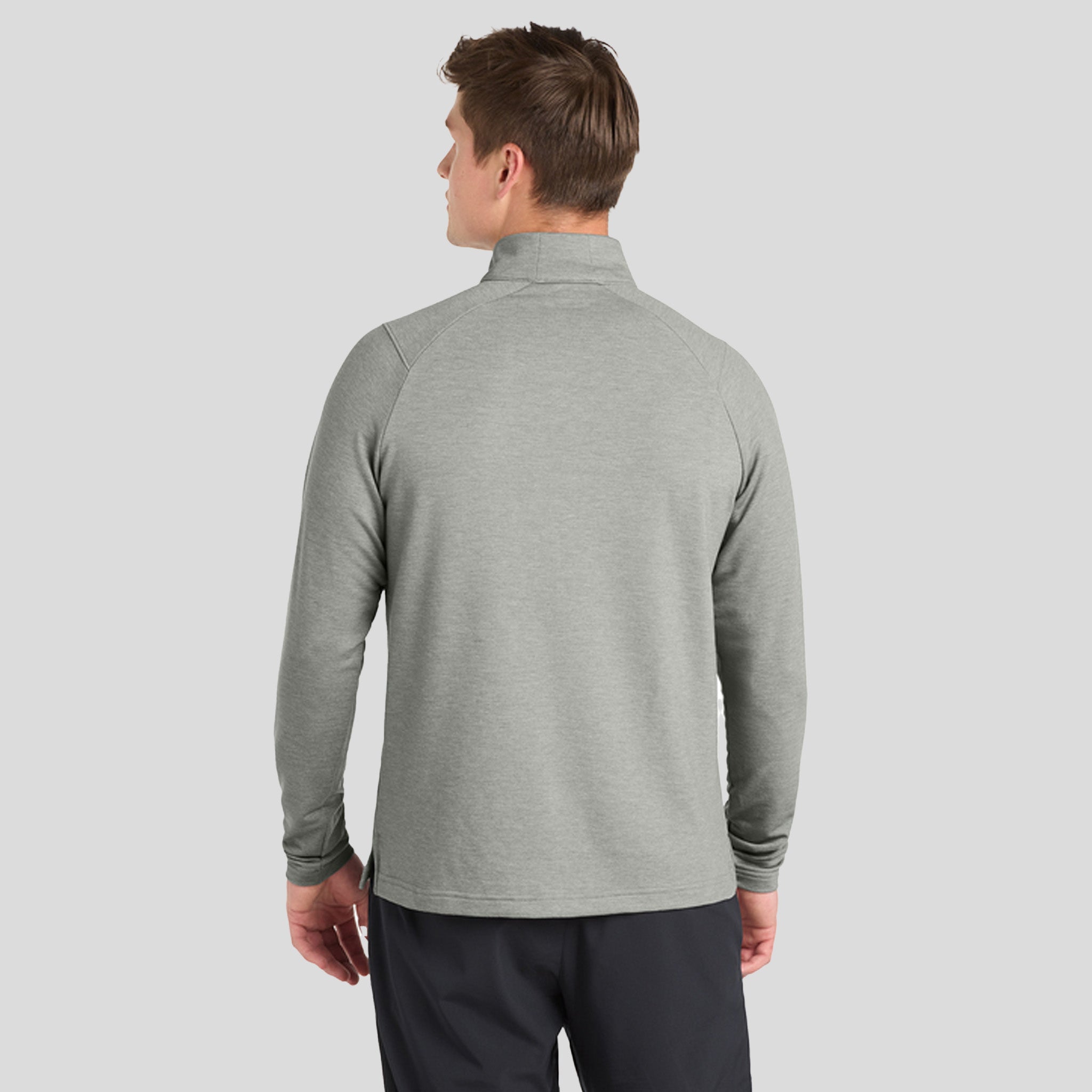 Men's Sport-Wick® Flex Fleece 1/4-Zip | Light Grey Heather