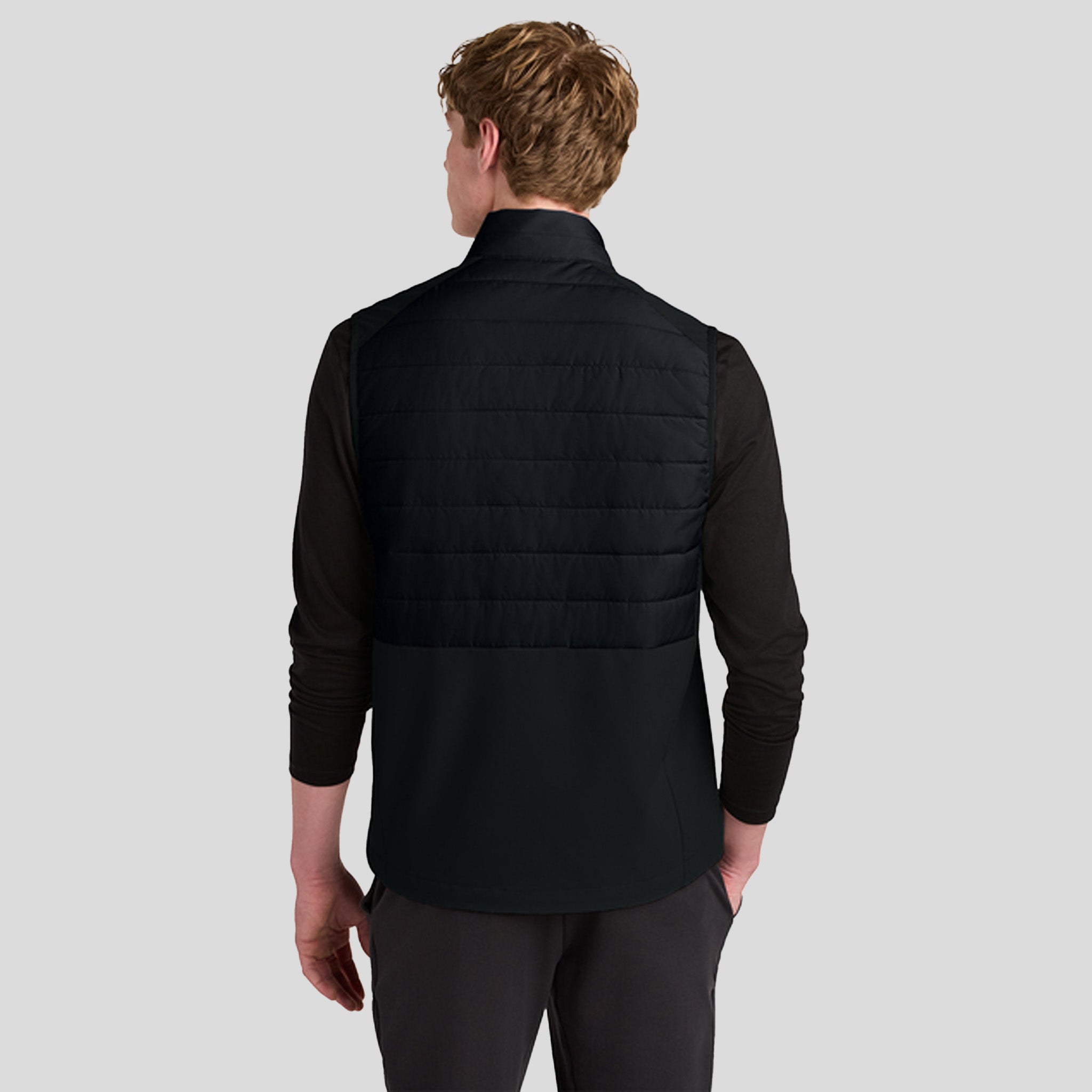 Men's Teknical Hybrid Vest | Black