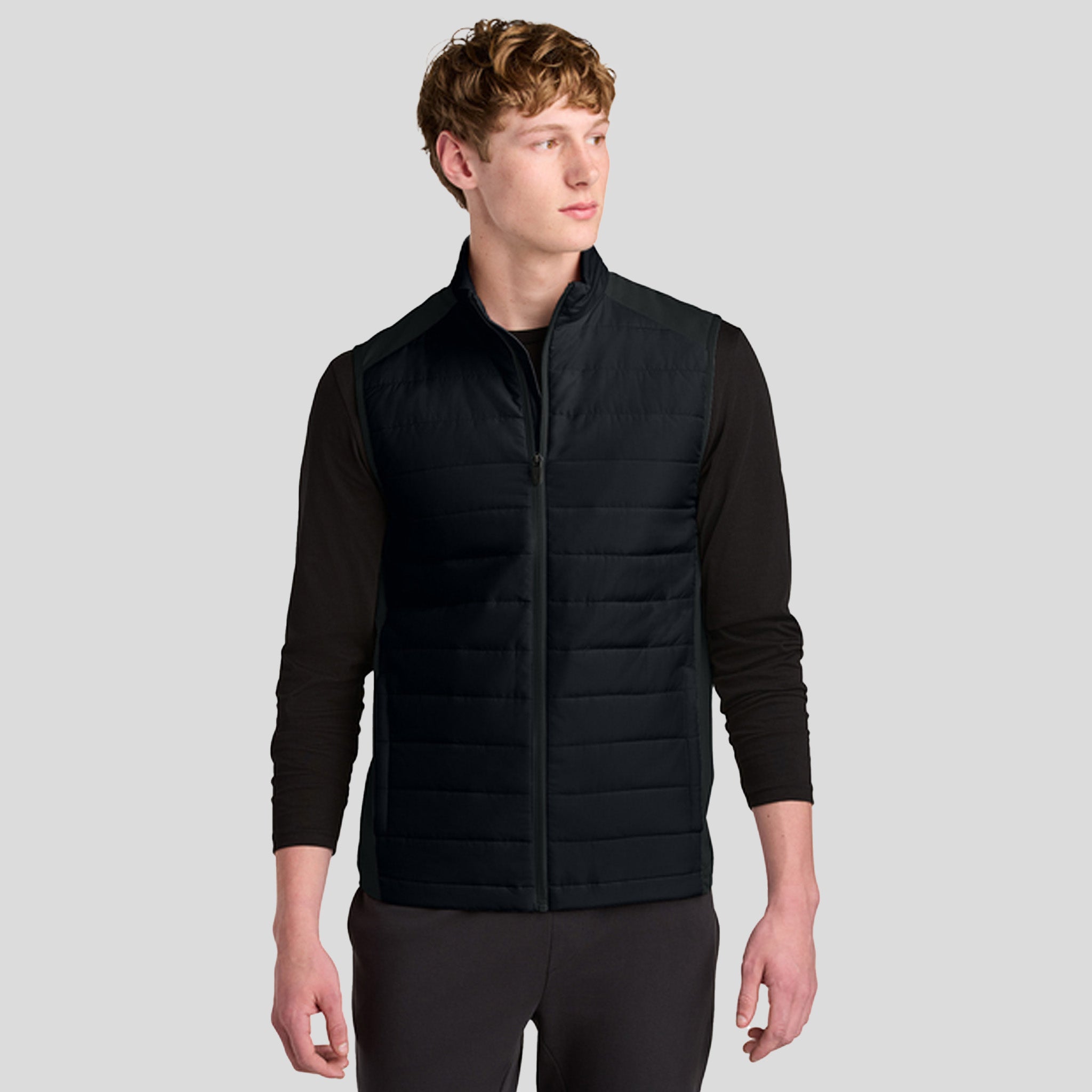 Men's Teknical Hybrid Vest | Black
