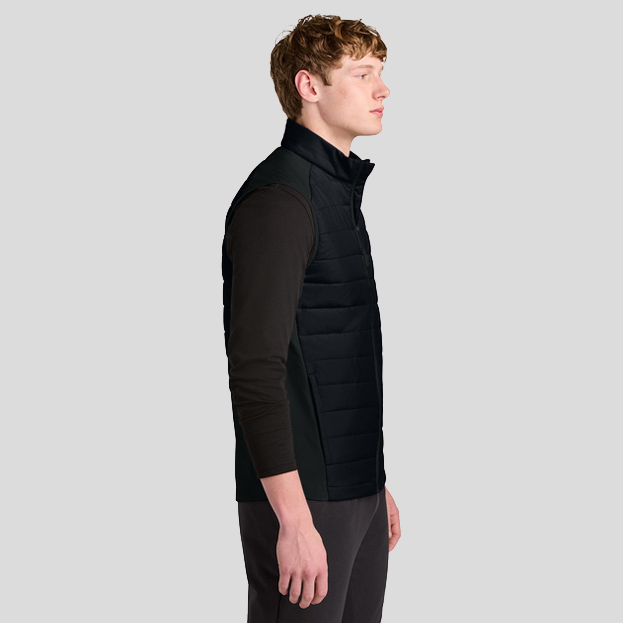 Men's Teknical Hybrid Vest | Black
