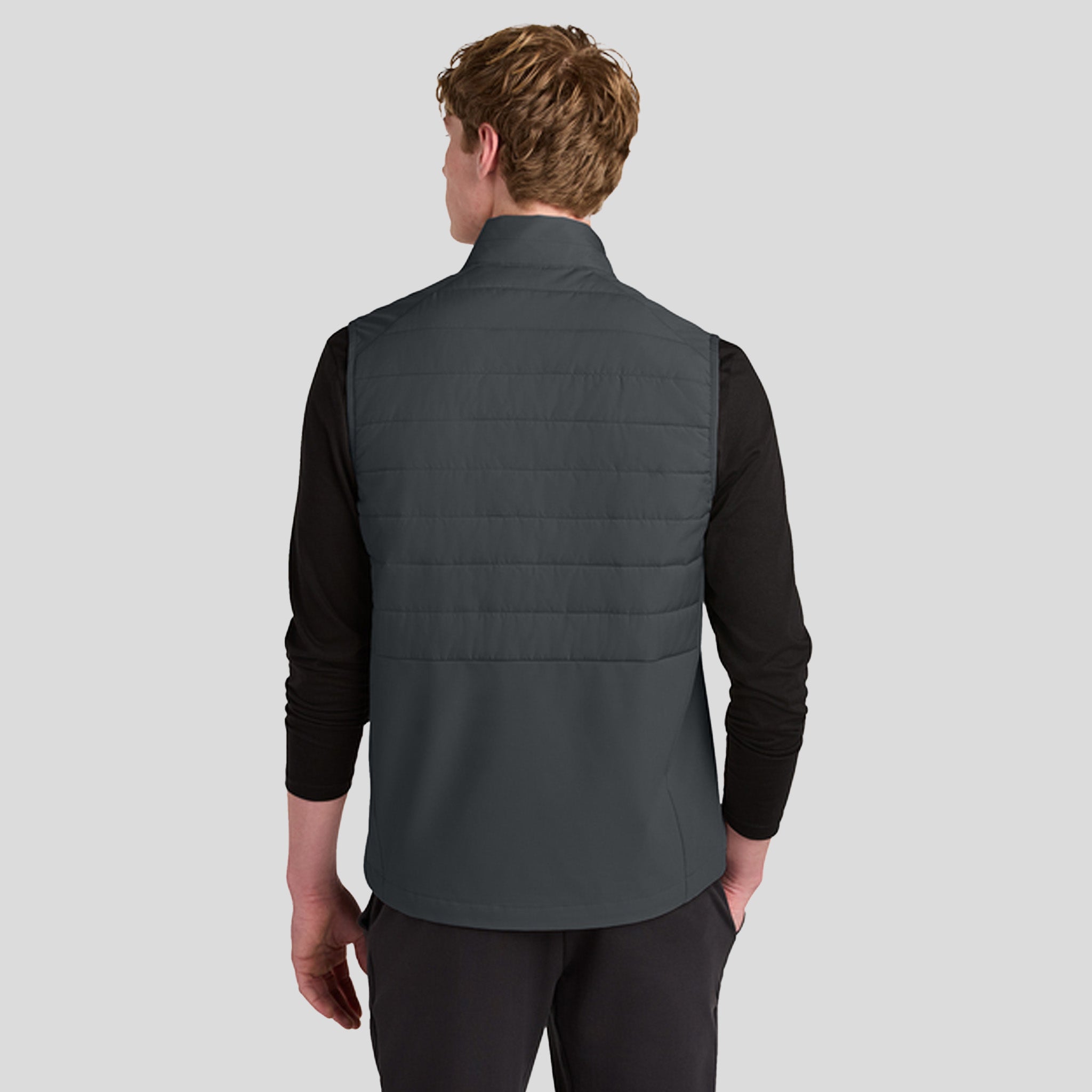 Men's Teknical Hybrid Vest | Iron Grey