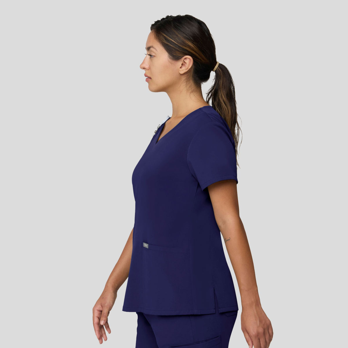Tempo Women's V-Neck Top | Navy