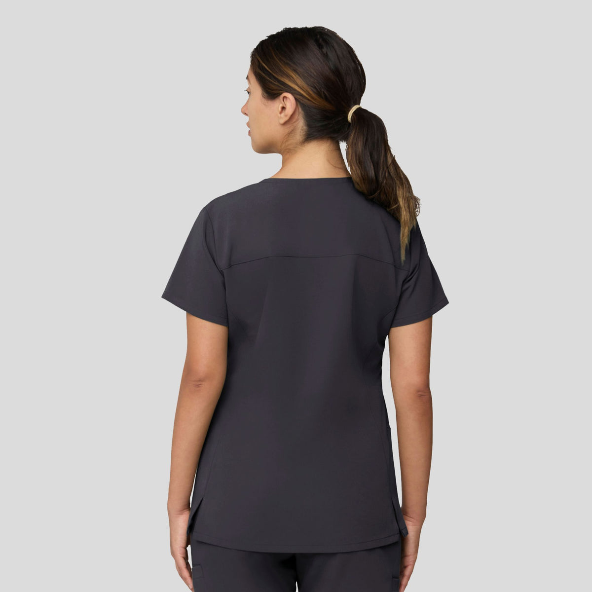 Tempo Women's V-Neck Top | Pewter